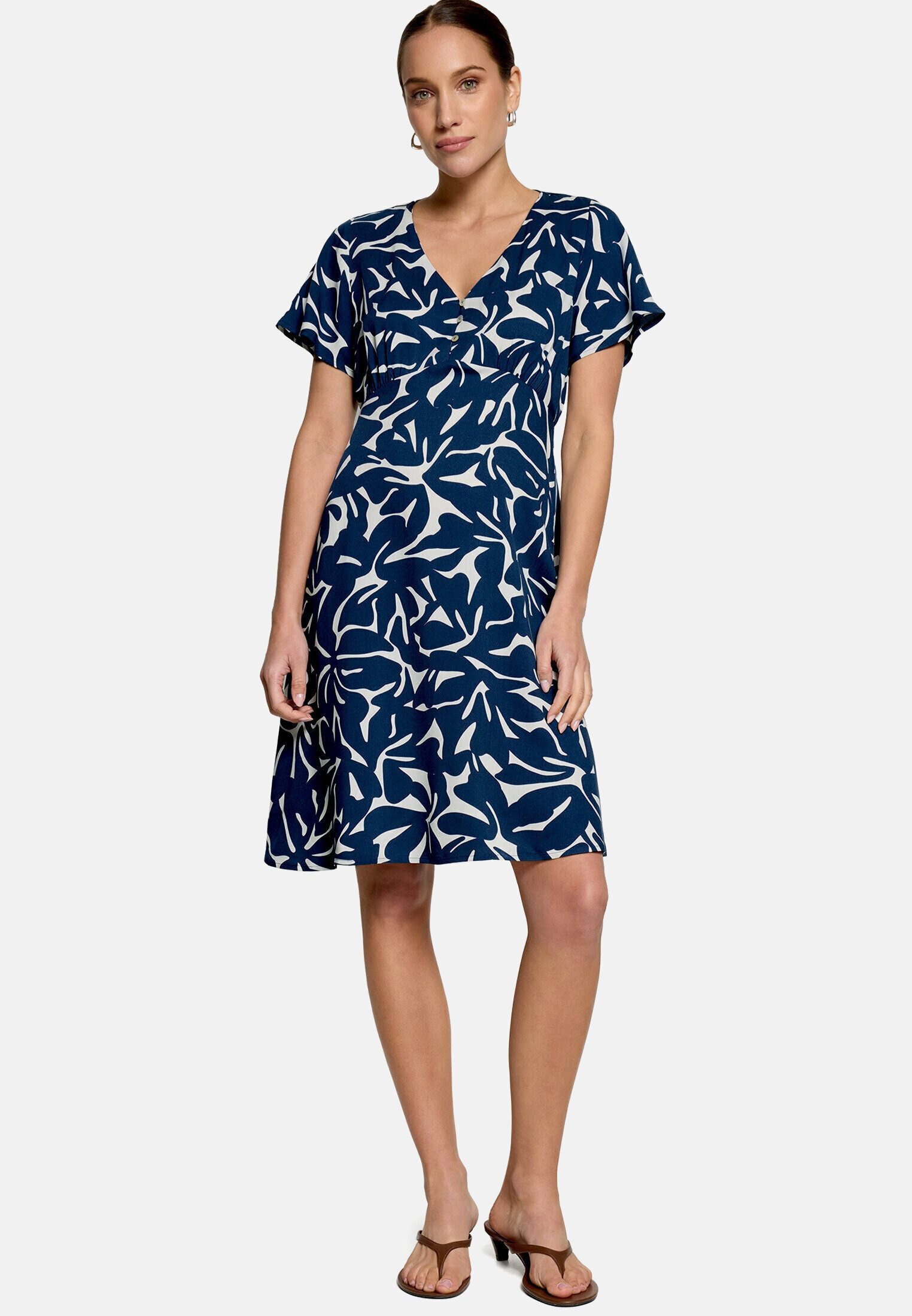 Zero Minikleid Damen mit Print. Material