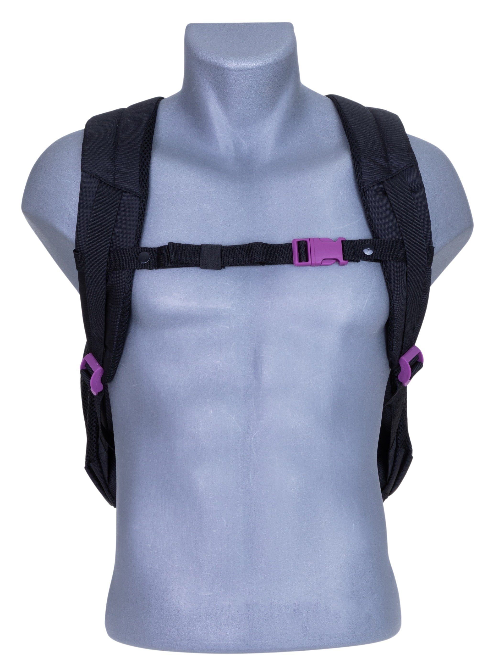 ELEPHANT Schulrucksack Hero Signature Schultasche (2 Teile Set), Rucksack + Mäppchen Box
