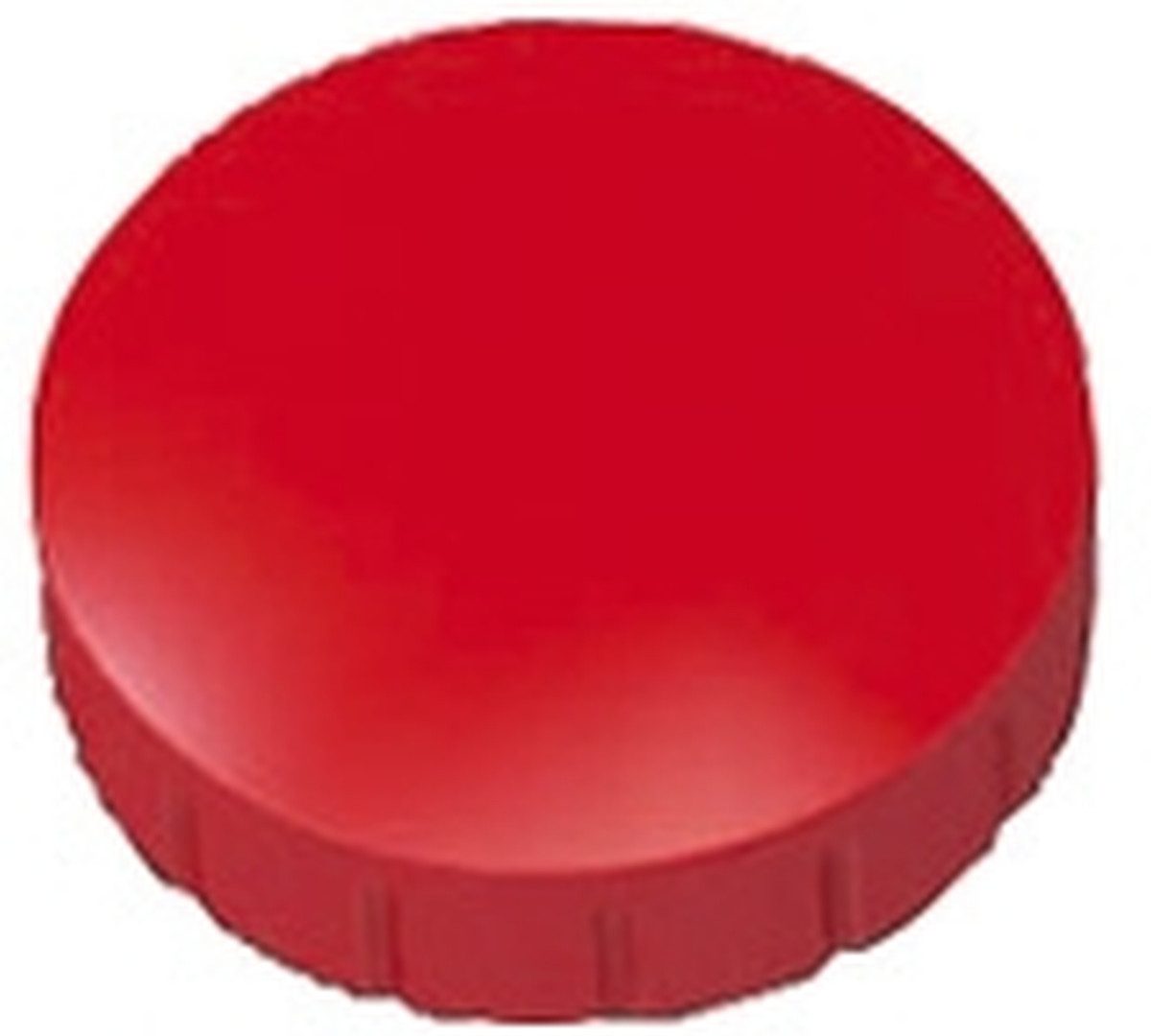 MAUL Magnet Rundmagnet Solid 24 mm 0,6 kg Haftkraft 10 Stück rot