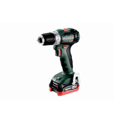 Metabo Professional Akku-Bohrschrauber PowerMaxx BS 12 BL, max. 1600,00 U/min, (in metaBOX 118), 2x LiHD 4Ah Akku & ASC 55 Ladegerät