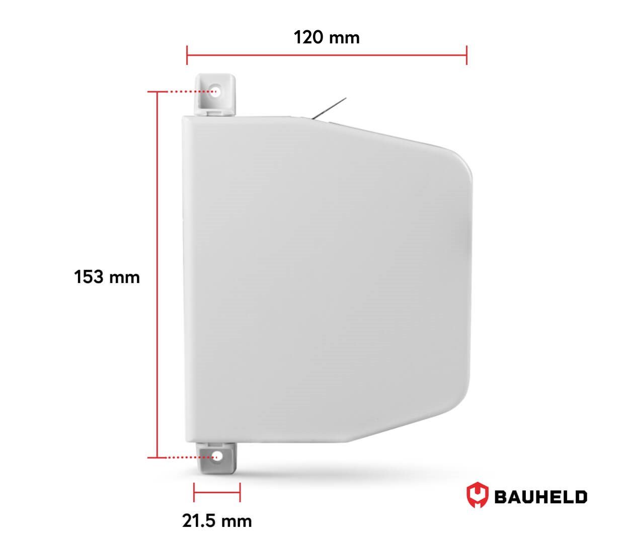BAUHELD Aufputz-Gurtwickler Rolladen, Für Rolladengurt 14mm & 23mm, Einfäde günstig online kaufen