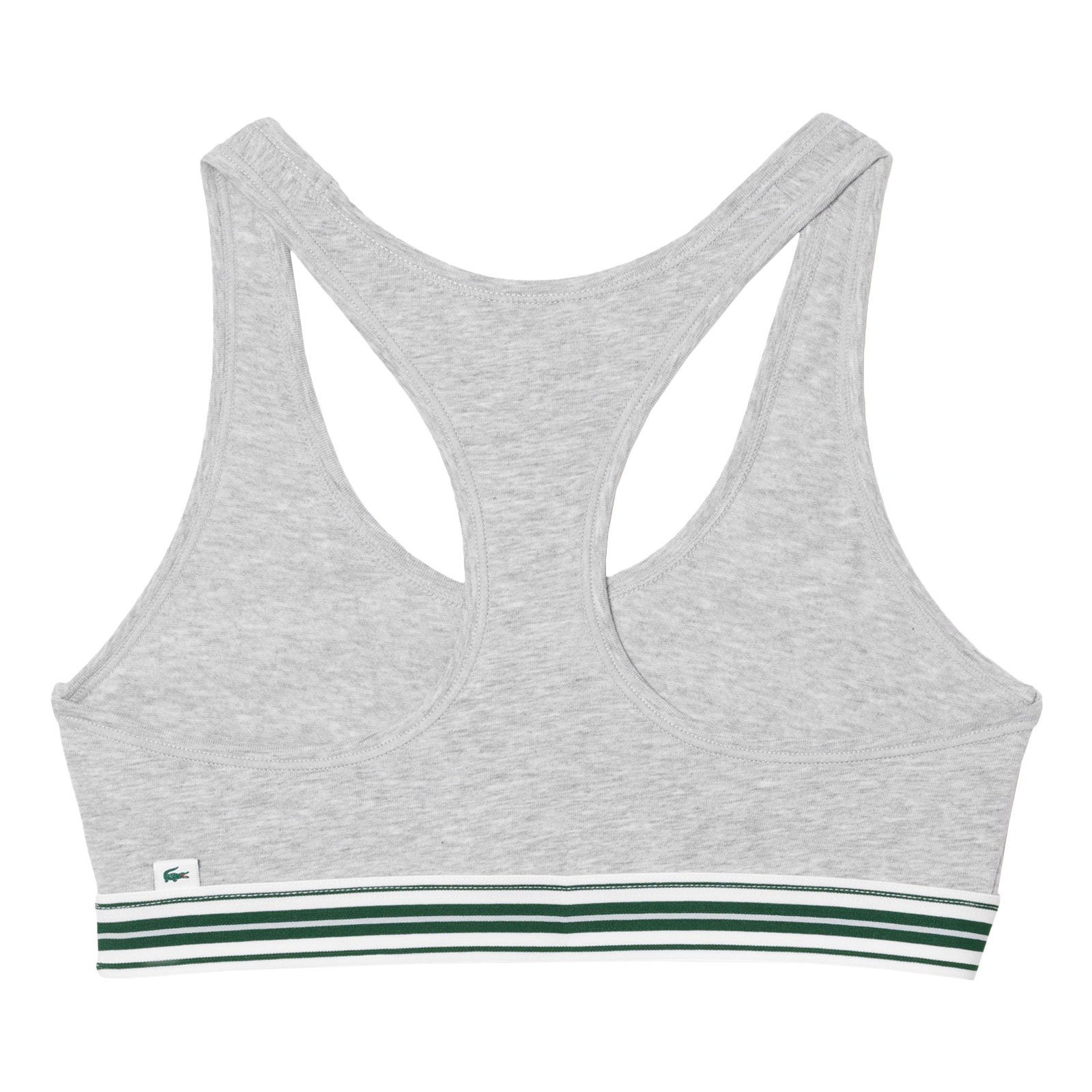 Lacoste Bralette Heritage Bralette mit Ringerrücken (1-tlg) mit Logo und Streifen auf dem Band