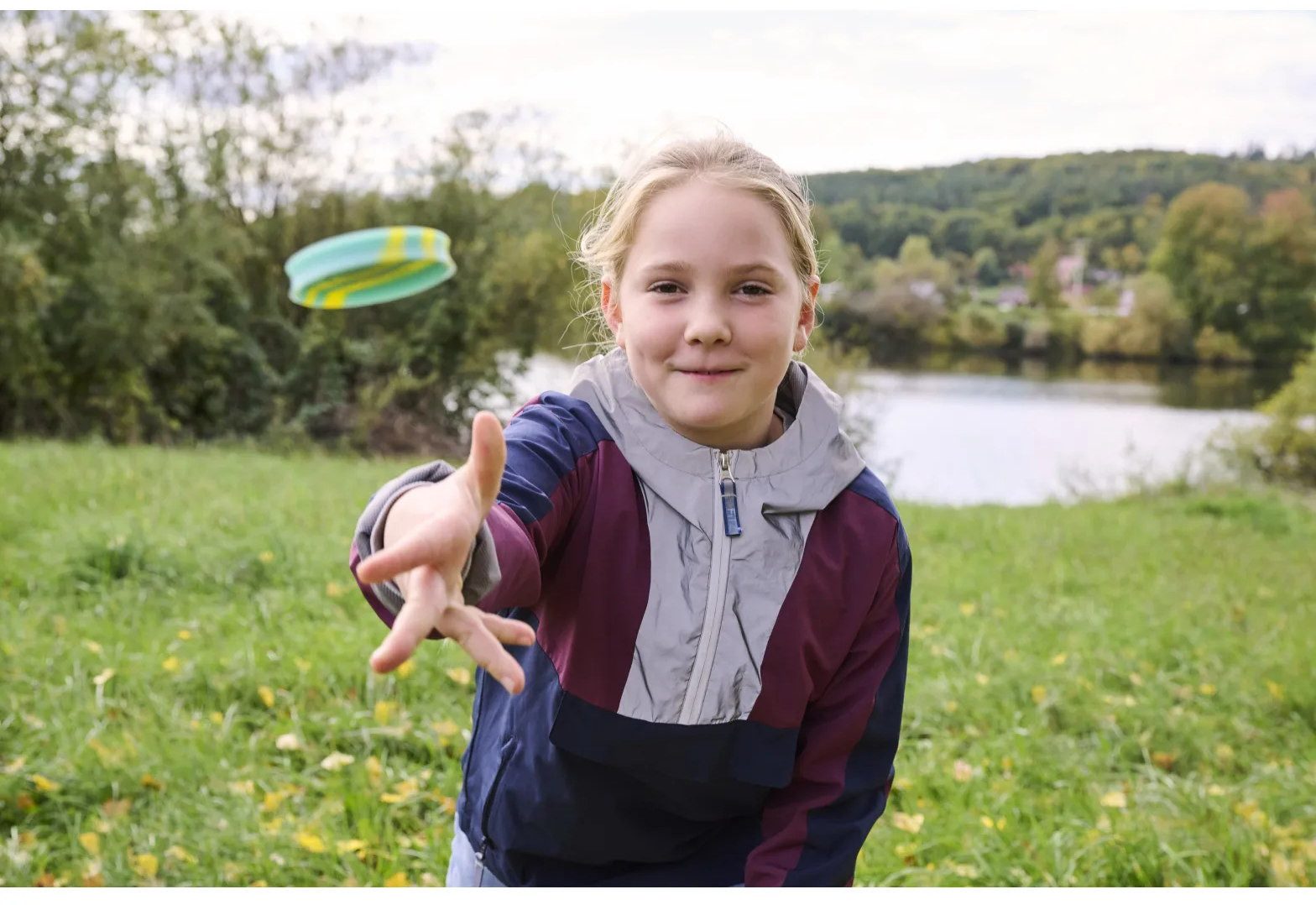Haba Spielzeug-Gartenset Wurfspiel Terra Kids Pocket-Frisbee Catch me! blau, gelb 2013974001
