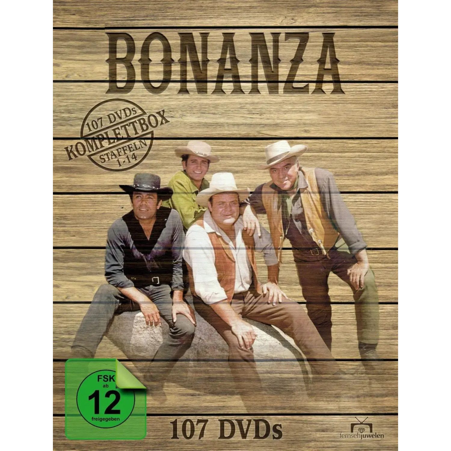 DVD Bonanza - Komplettbox (Staffel 1-14)