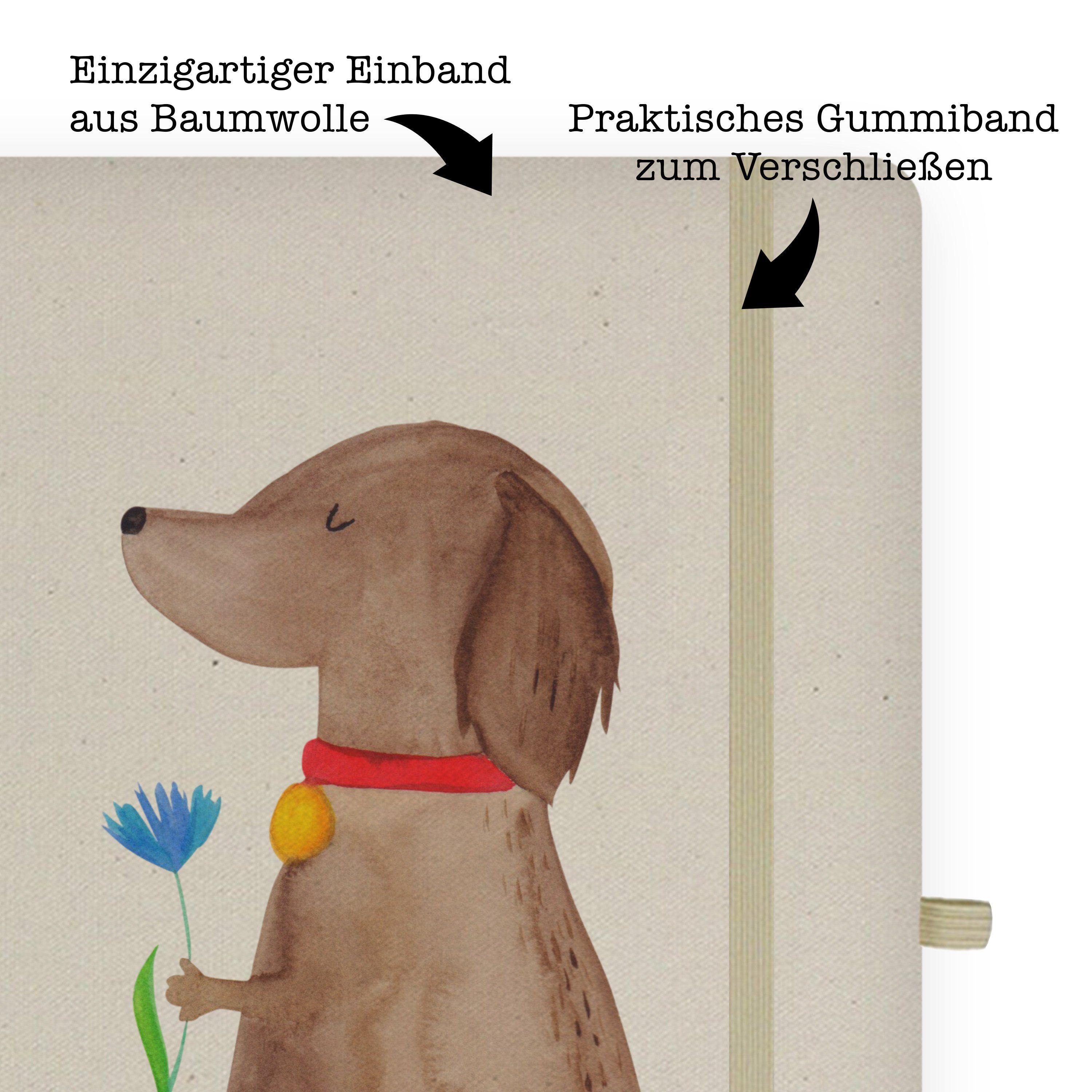 Hundesp Panda Geschenk, Notizbuch - Tagebuch, Mrs. Blume Hund & Hundebesitzer, Mr. - Transparent