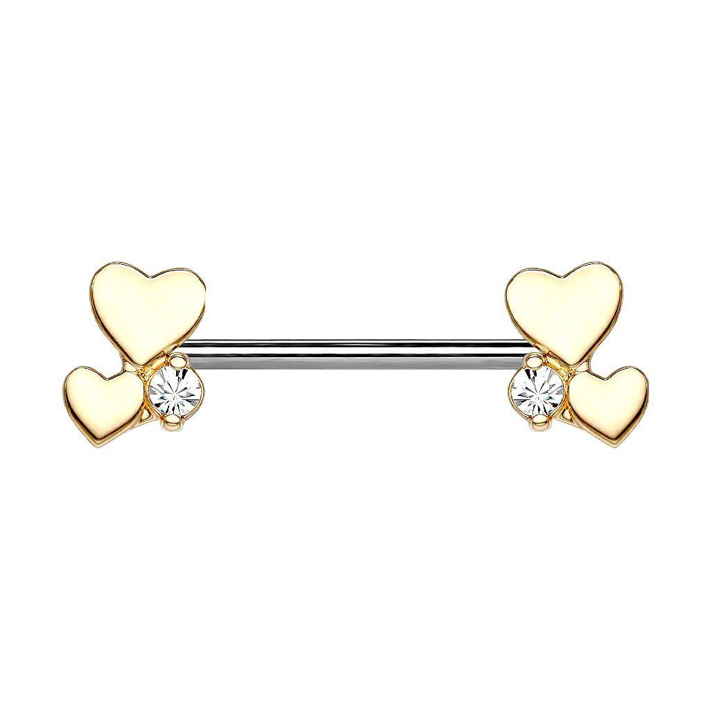 Taffstyle Intimpiercing Intim Brustwarzenpiercing Stab Herzen günstig online kaufen