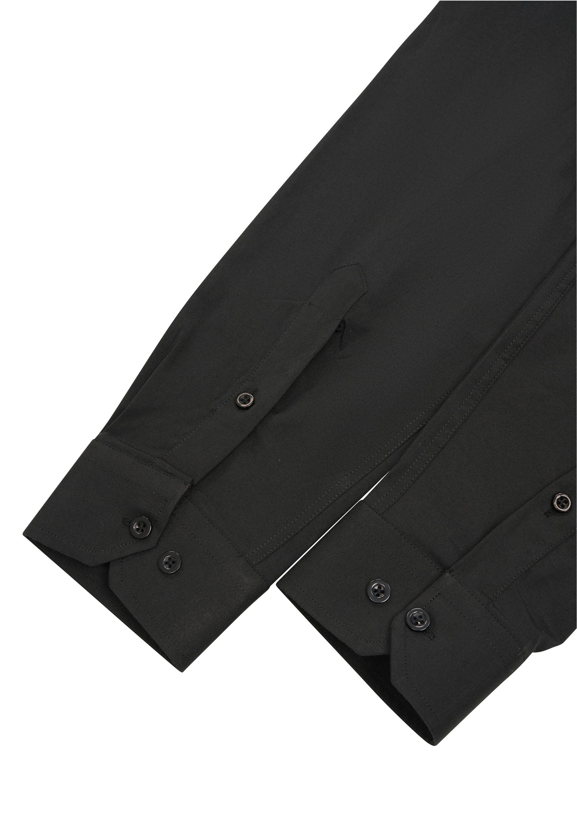 Rusty Neal Langarmhemd im Slim-Fit geschnitten