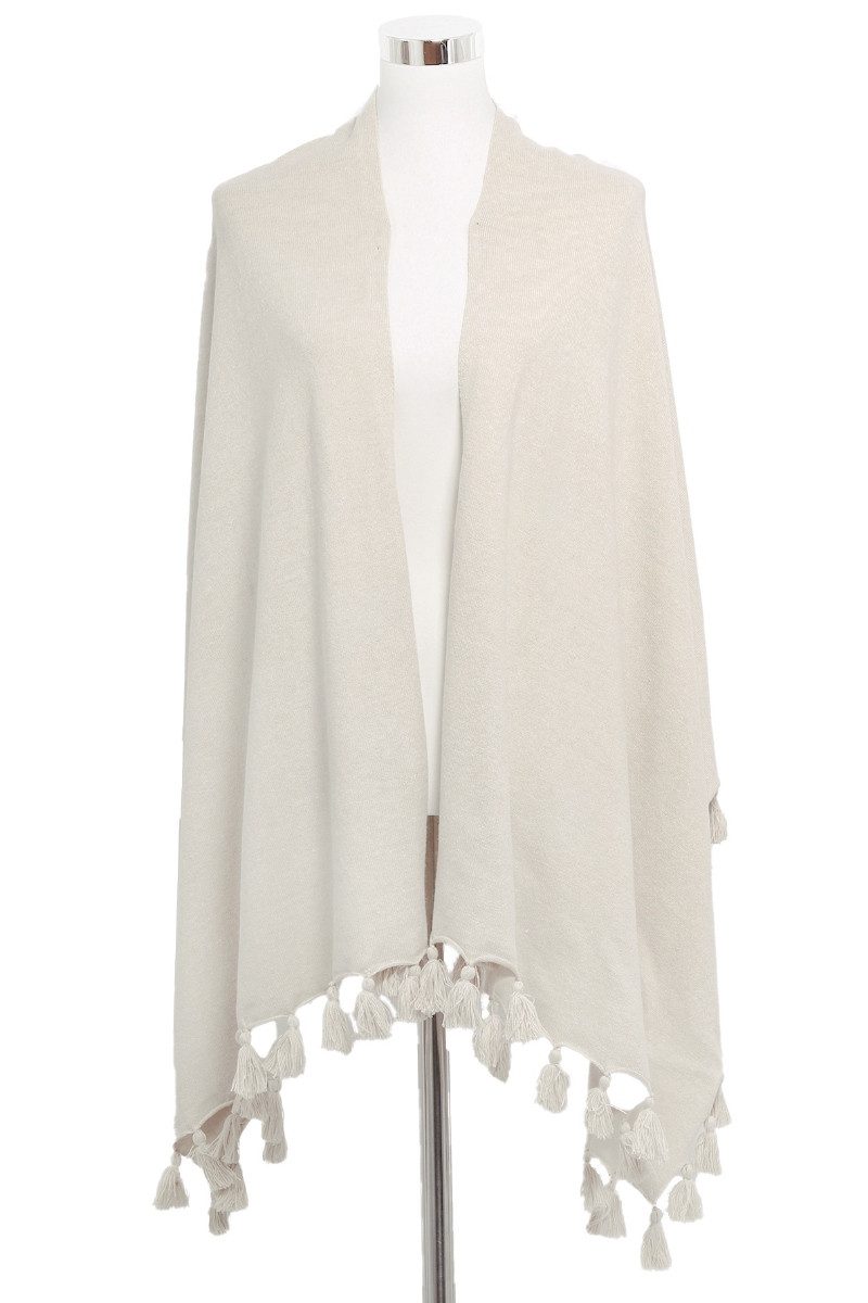 Halstuch Trachtenponcho - BOMMEL - cremebeige