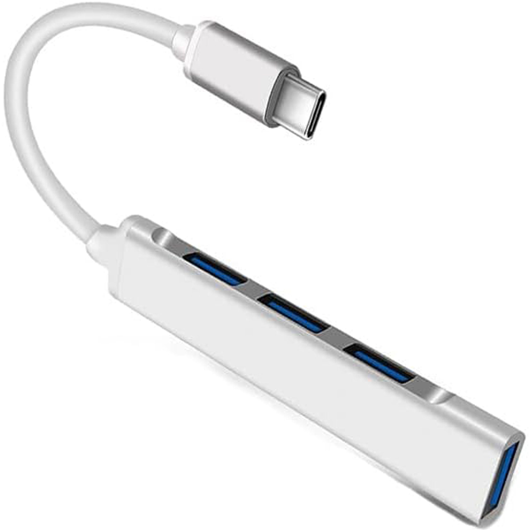 Typ C C-Hub High Speed 4 Port Multi Splitter Adapter Computer-Adapter