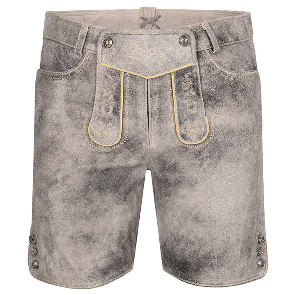 Maddox Trachtenlederhose Lederhose Damen Elsa stein nappato