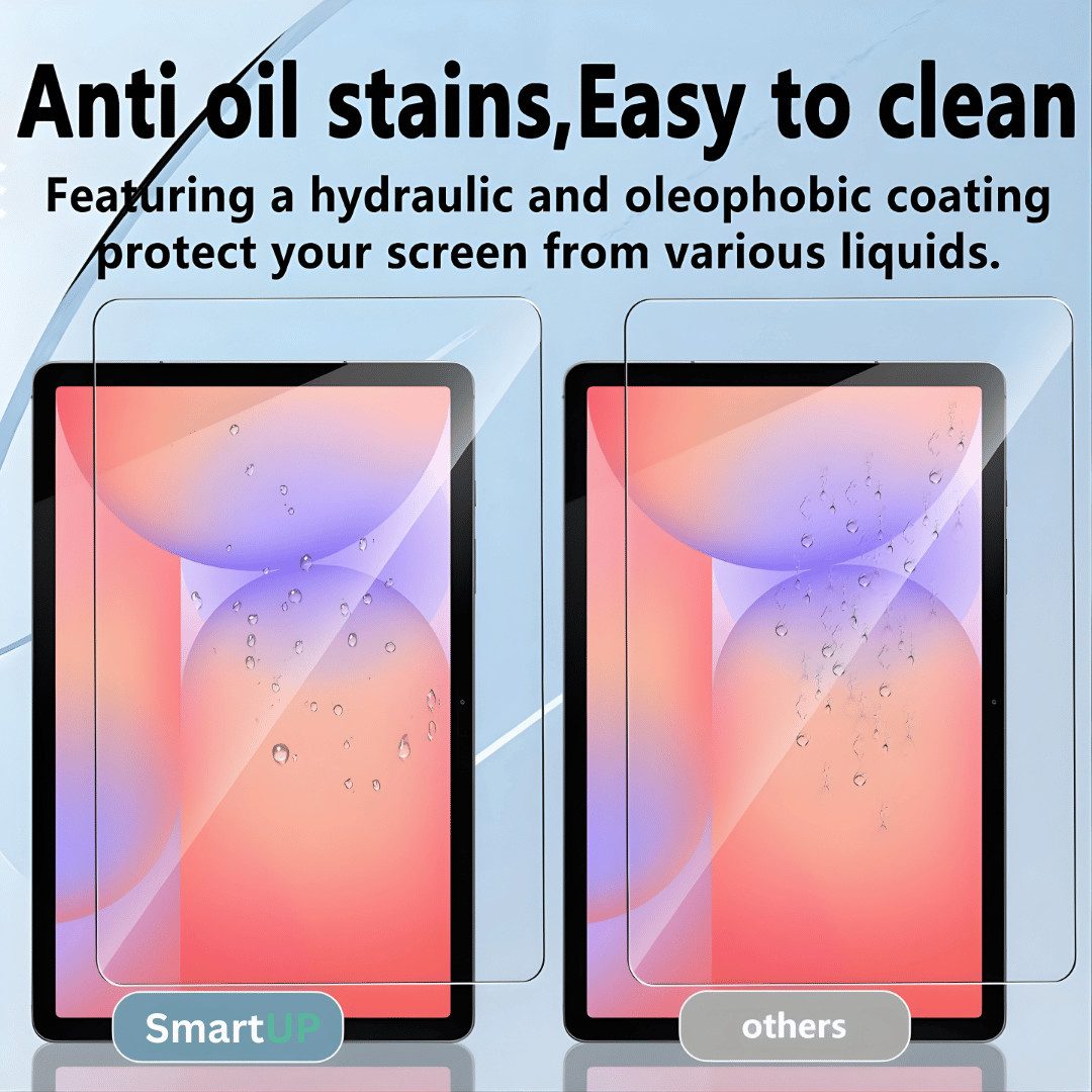 SmartUP Displayschutzglas für Samsung Galaxy Tab S10 Lite Display Panzerfolie Hartglas Full 9H für Samsung Galaxy Tab S10 Lite – Bild 3 von 5