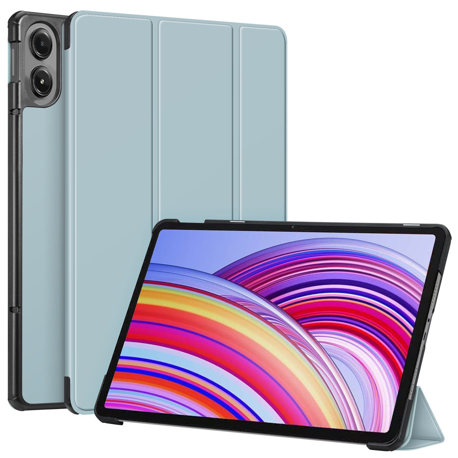 Fintie Tablet-Hülle für Xiaomi Redmi Pad Pro 12.1 Zoll 2024 - Ultra Schlank Leicht Cover, Kunstleder Schutzhülle mit Auto Schlaf/Wach Funktion