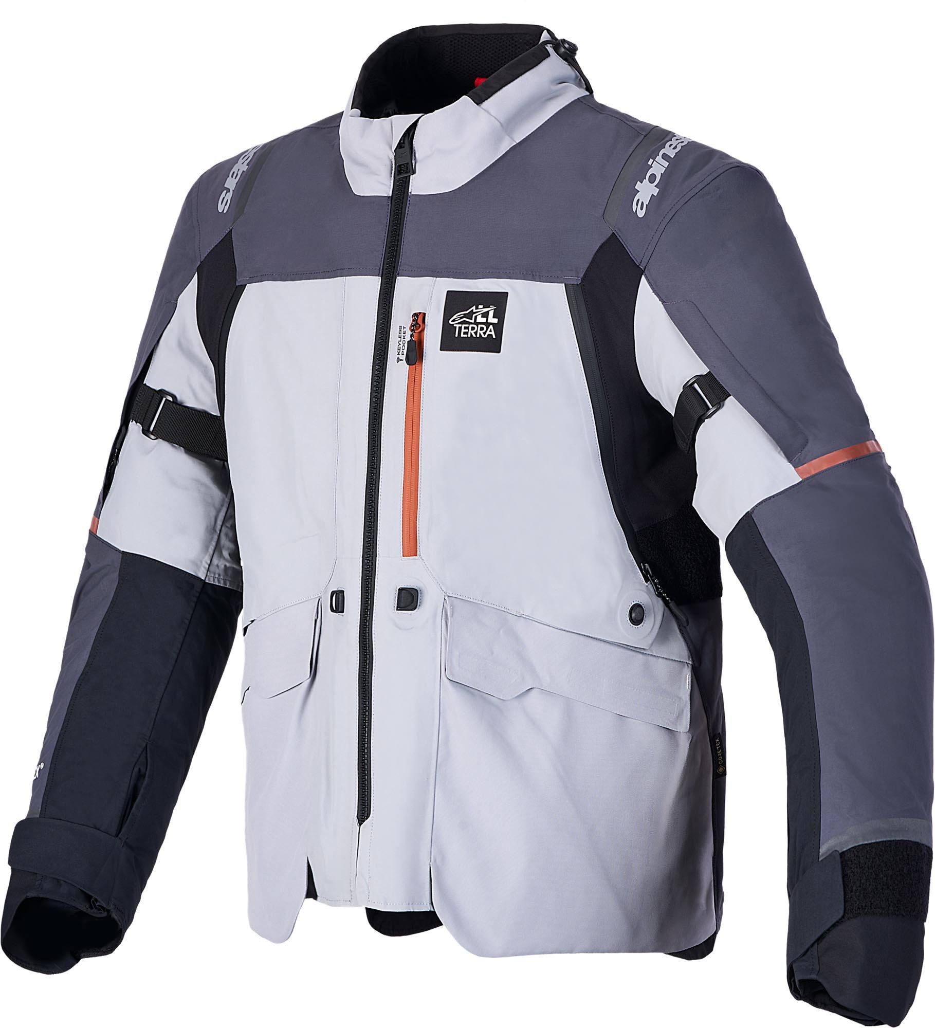 Alpinestars Motorradjacke ST-7 V2 2L Gore-Tex wasserdichte Motorrad Textiljacke 2-Lagen-Laminat,Airbag vorbereitet,Verbindungsreißverschluss,Elle