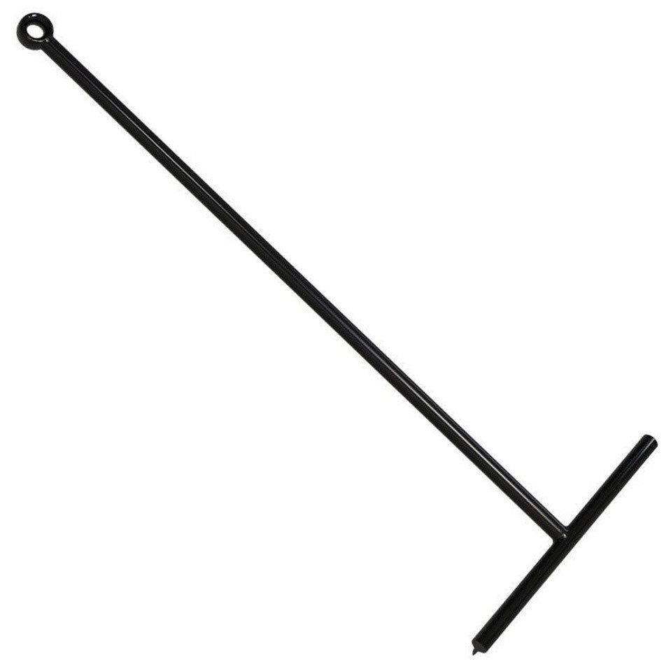 Aqualine Duschabzieher Bodenabzieher 300x890mm, Schwarz, Aqualine-SQ121B