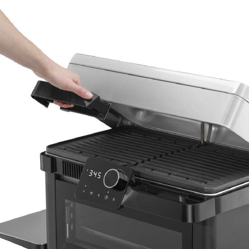 WMF Elektrogrill Profi Plus Urban Master, 3000 W, 2-in-1 Grill & Backofen, 3000 W, bis 300 °C, Grillthermometer – Bild 4 von 5