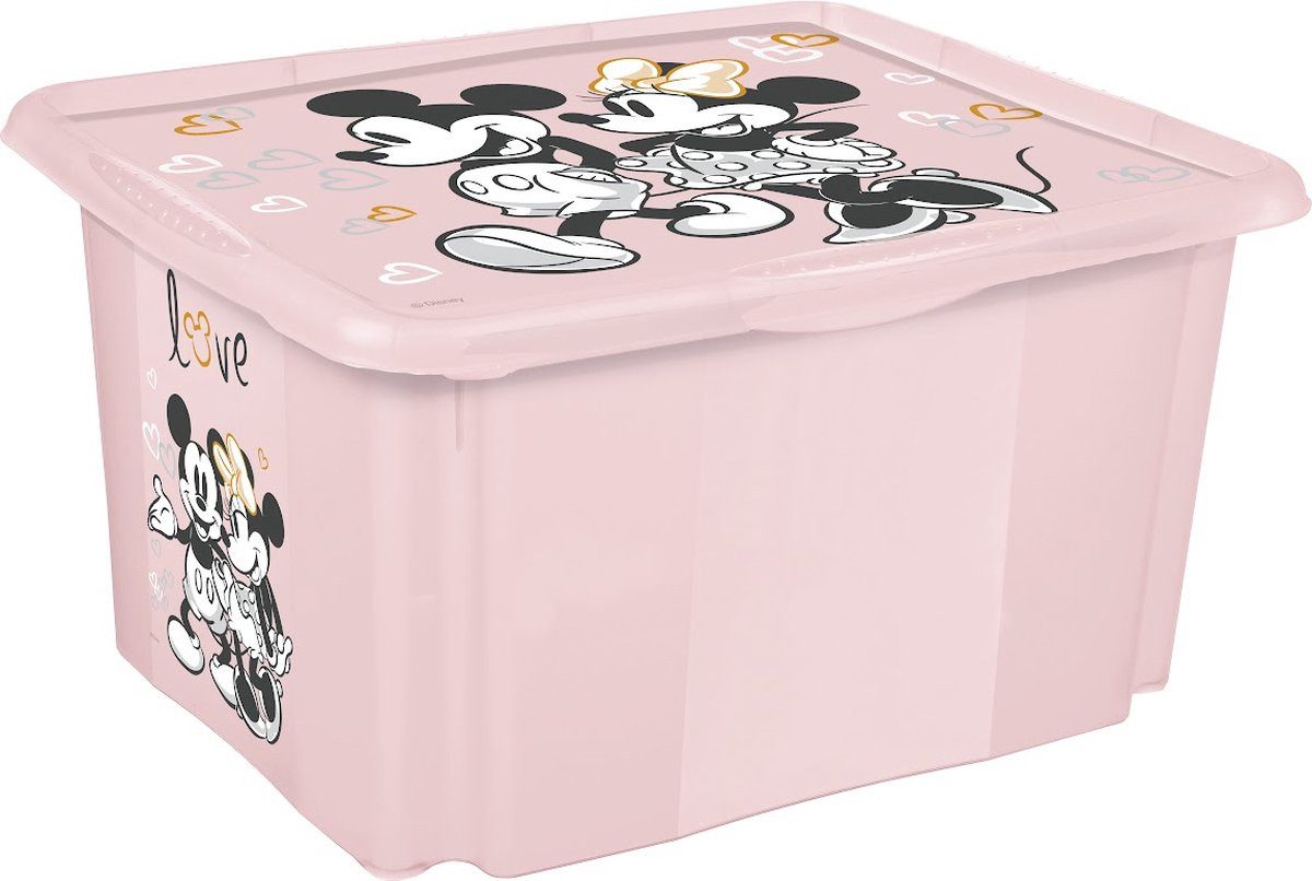 keeeper Aufbewahrungsbox Minnie Mouse Rosa 45L