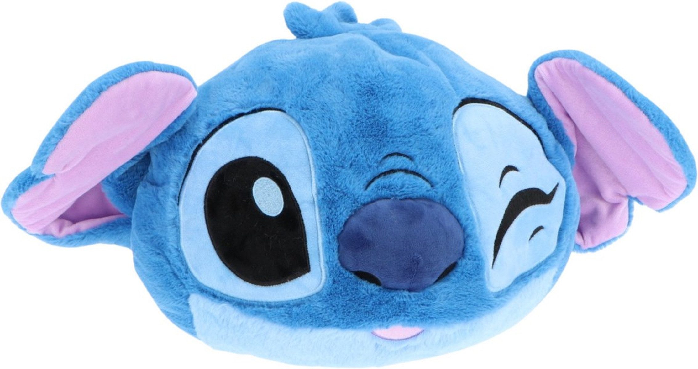 Textiel Trade B.V. Handwärmer Disney Stitch Handwärmer Kuscheltier Kissen mit Stickerei Plüsch