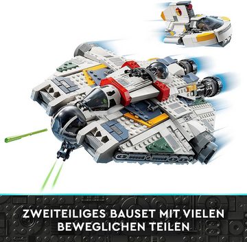 LEGO® Konstruktionsspielsteine Star Wars Ghost & Phantom II Set 2, Ahsoka-Fahrzeuge aus Bausteinen, (Geschenk Weihnachten, Geburtstag, Frauen Männer Kinder, 1394 St., Baukasten Kinder & Erwachsene, Sale), Bausteine Konstruktionssteine, Bausatz, Spielzeug, Klemmbausteine