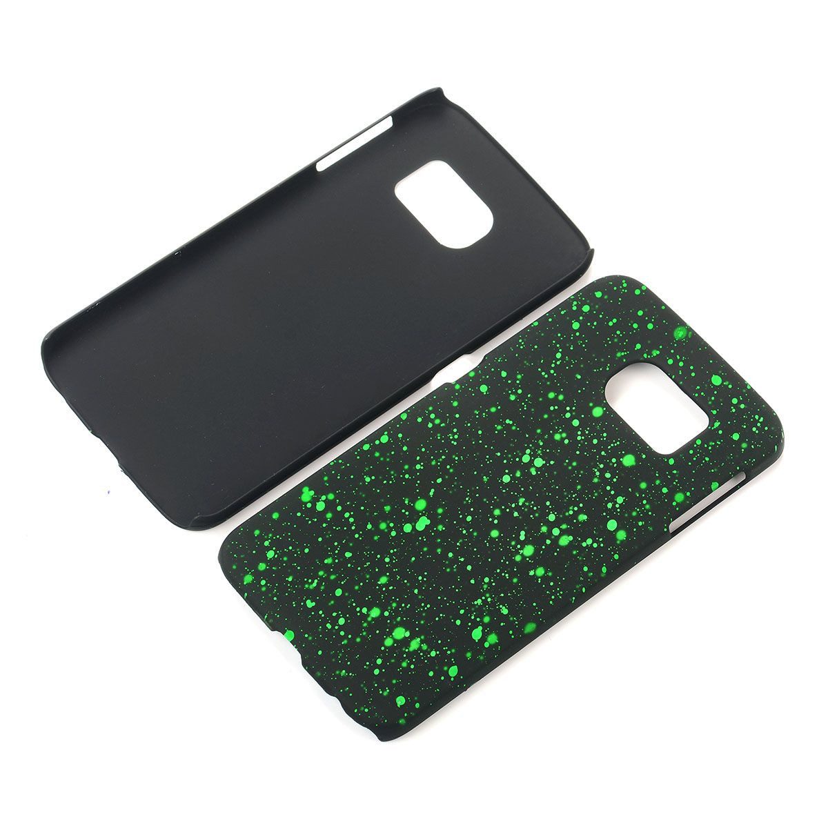 König Design Handyhülle Samsung Galaxy S6 Edge, Samsung Galaxy S6 Edge Handyhülle Backcover Schwarz