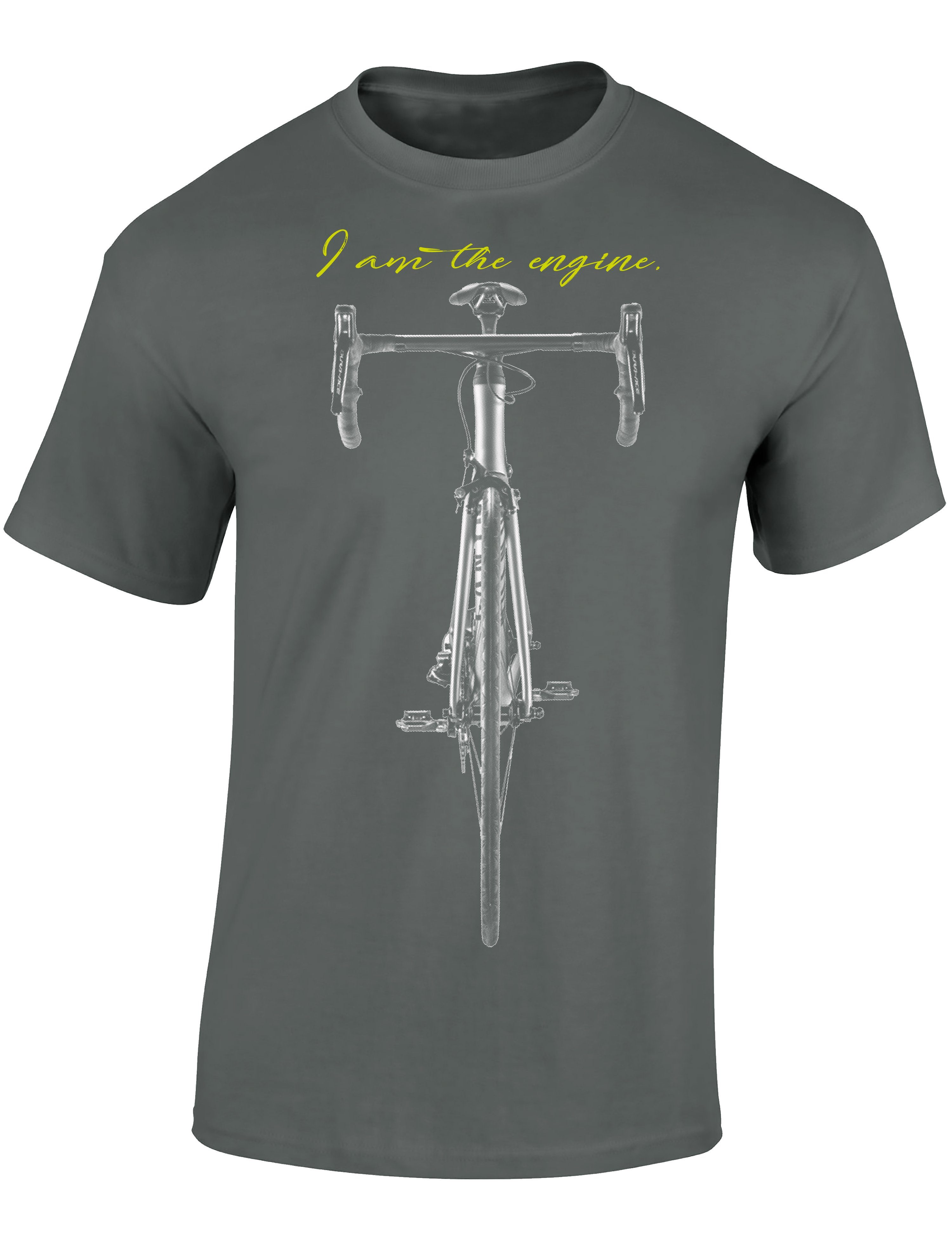 Baddery Print-Shirt Fahrrad T-Shirt: "I am günstig online kaufen