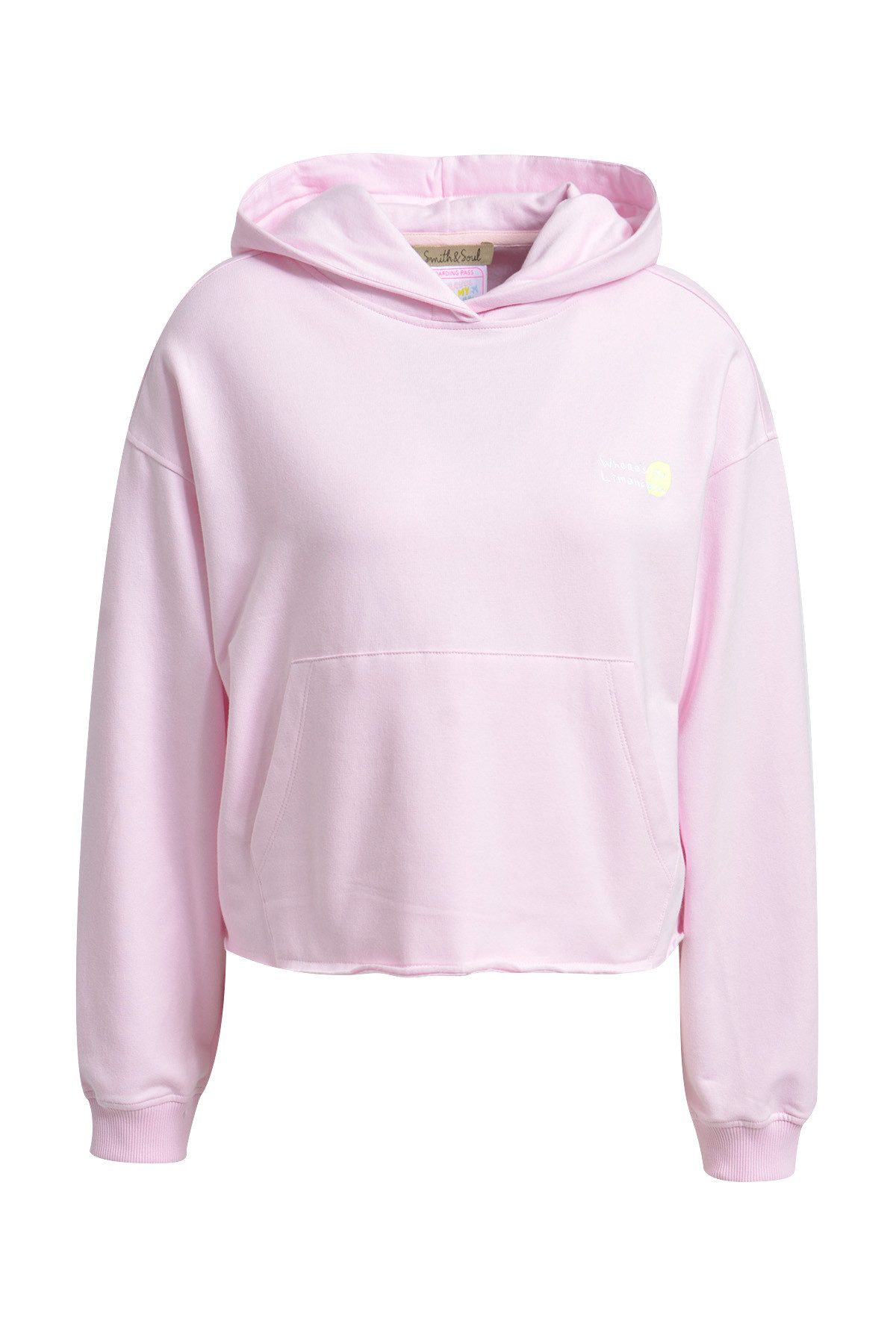 Smith & Soul Kapuzensweatshirt mit offenem Saum günstig online kaufen
