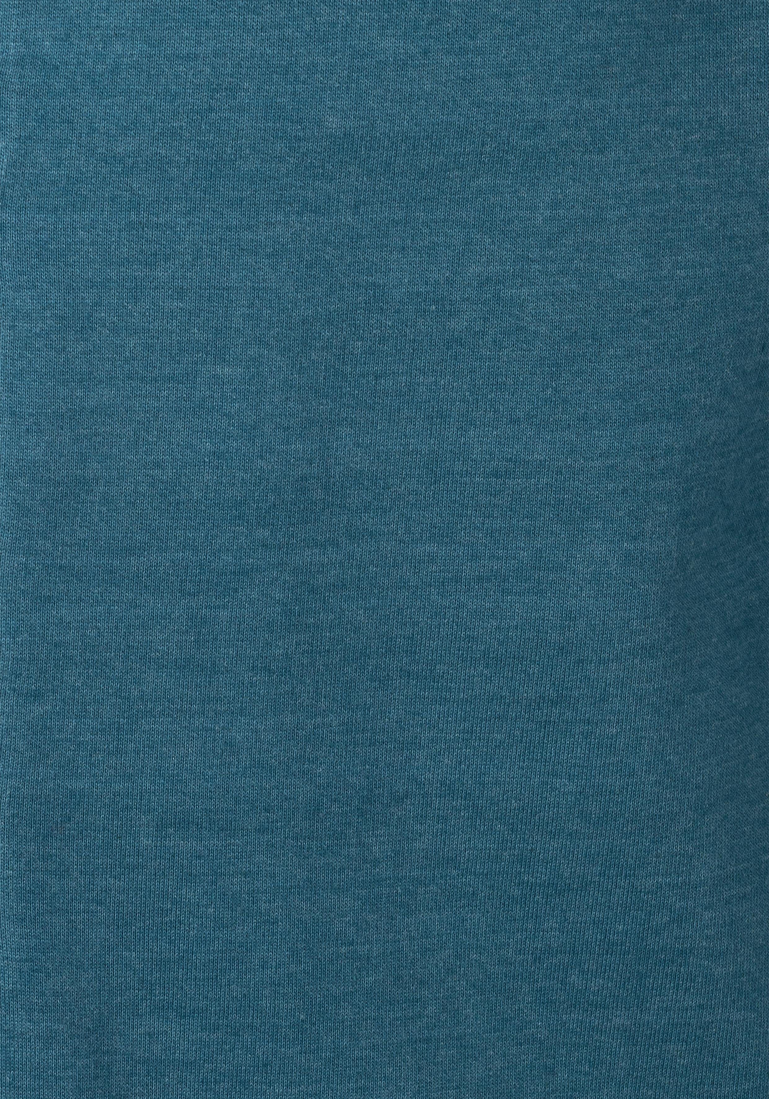 Bench. Loungewear Sweatjacke mit seitlichen Eingrifftaschen, aus leichter und bequemer Sweatware