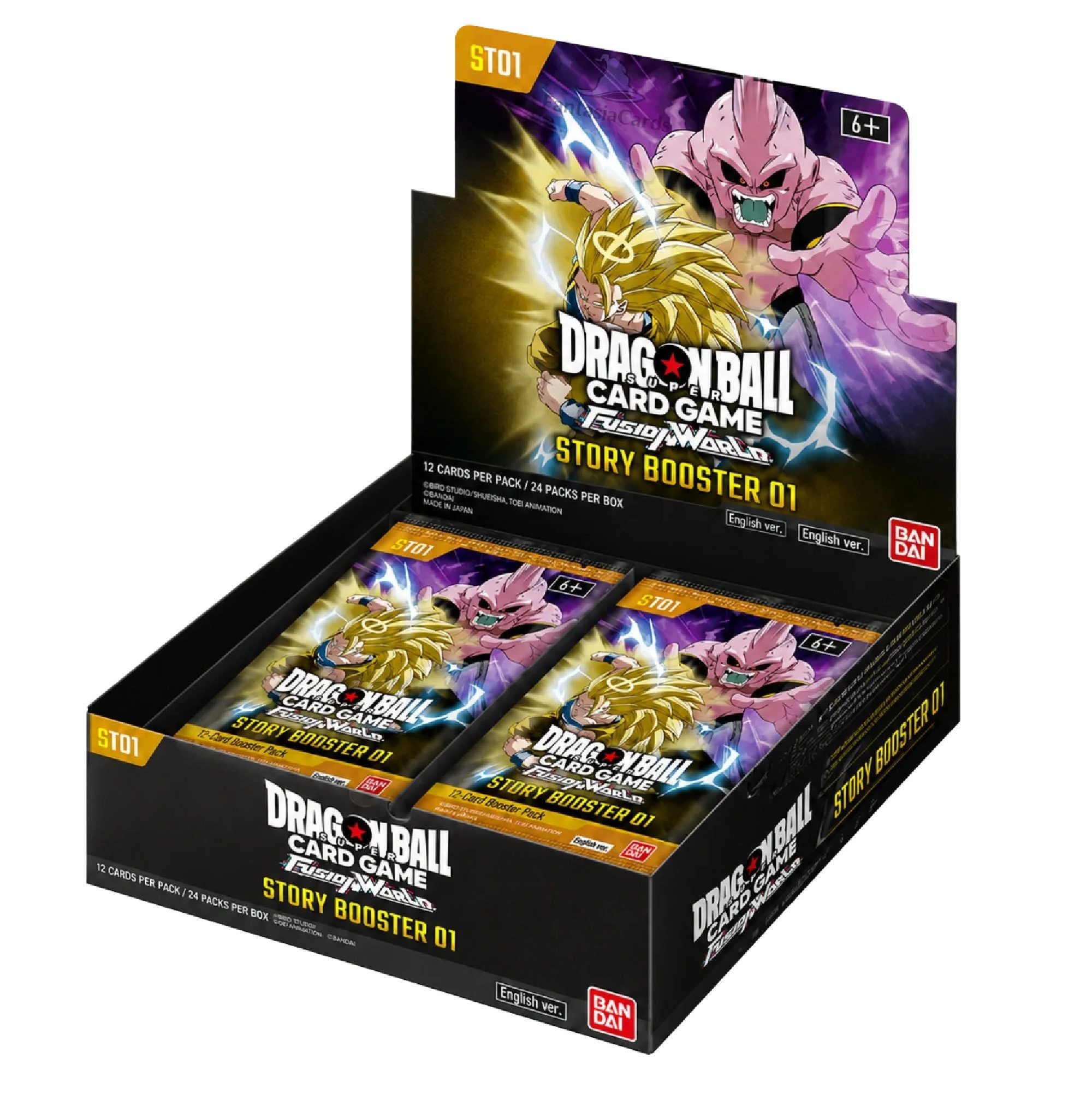 Bandai Sammelkarte Dragon Ball Fusion World - ST01 Display (Englisch)