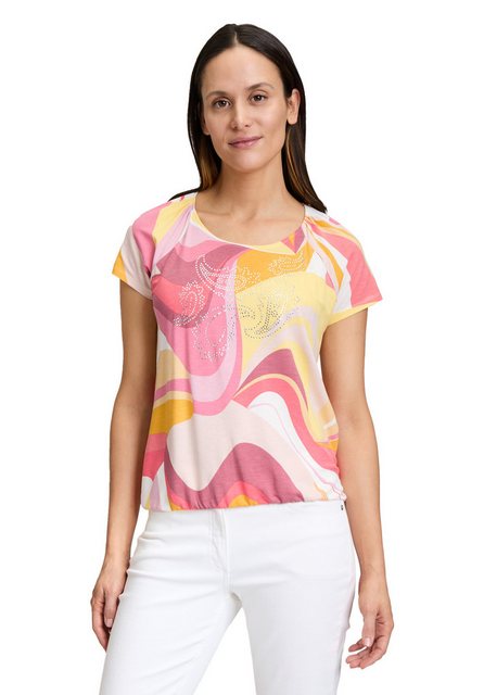 Betty Barclay Kurzarmshirt Betty Barclay Printshirt mit Gummizug (1-tlg) Ho günstig online kaufen
