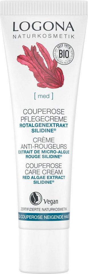 Tagescreme [med] Couperose Naturprodukt Logona Pflegecreme, Creme LOGONA