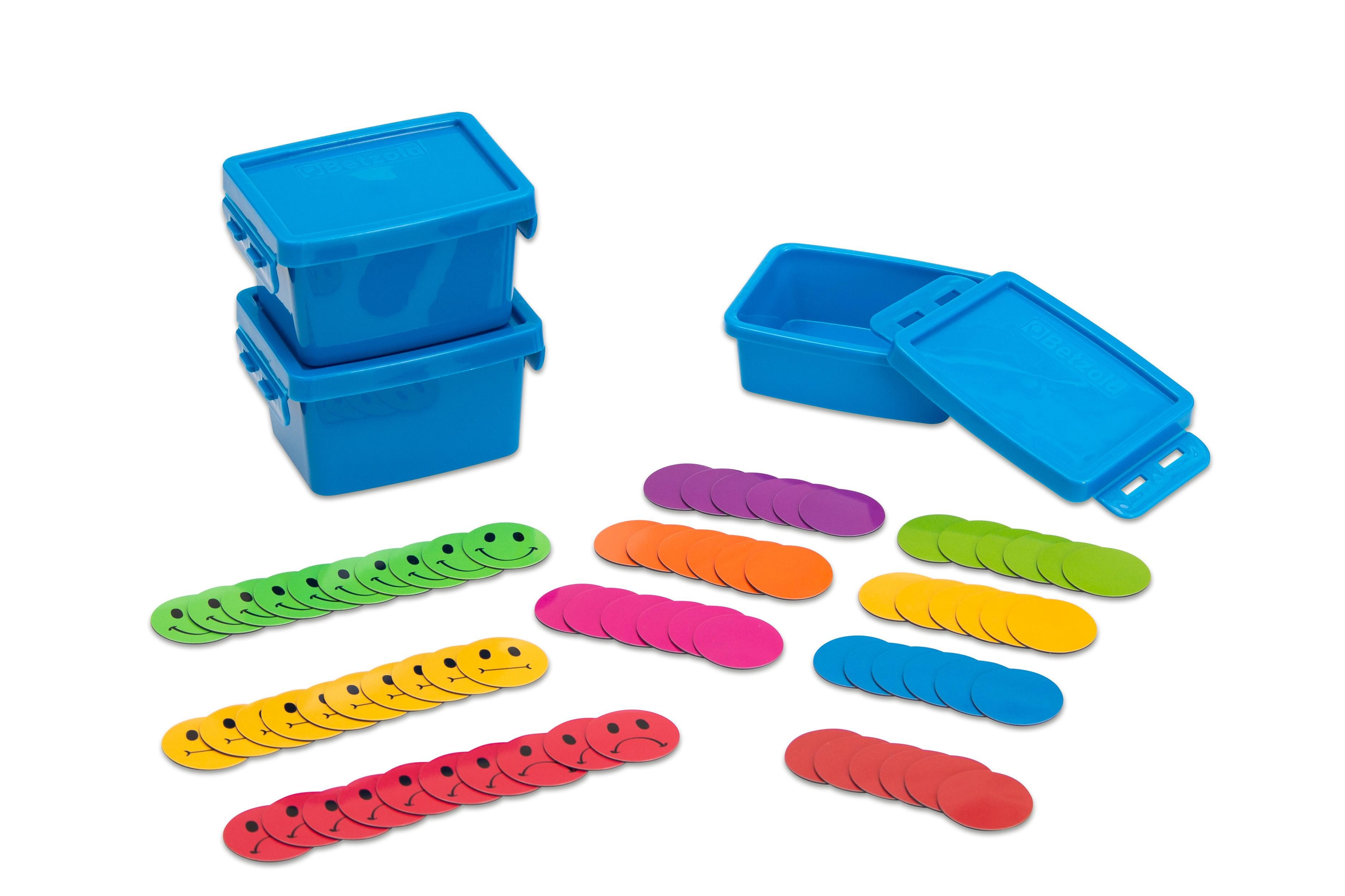 Betzold Magnet Sparset Magnetscheiben und Materialboxen