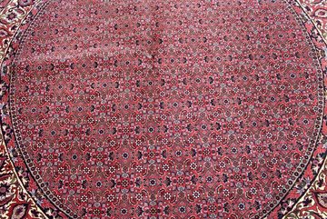 Orientteppich Bidjar Tekab 201x199 Handgeknüpfter Orientteppich / Perserteppich, Nain Trading, rund, Höhe: 15 mm