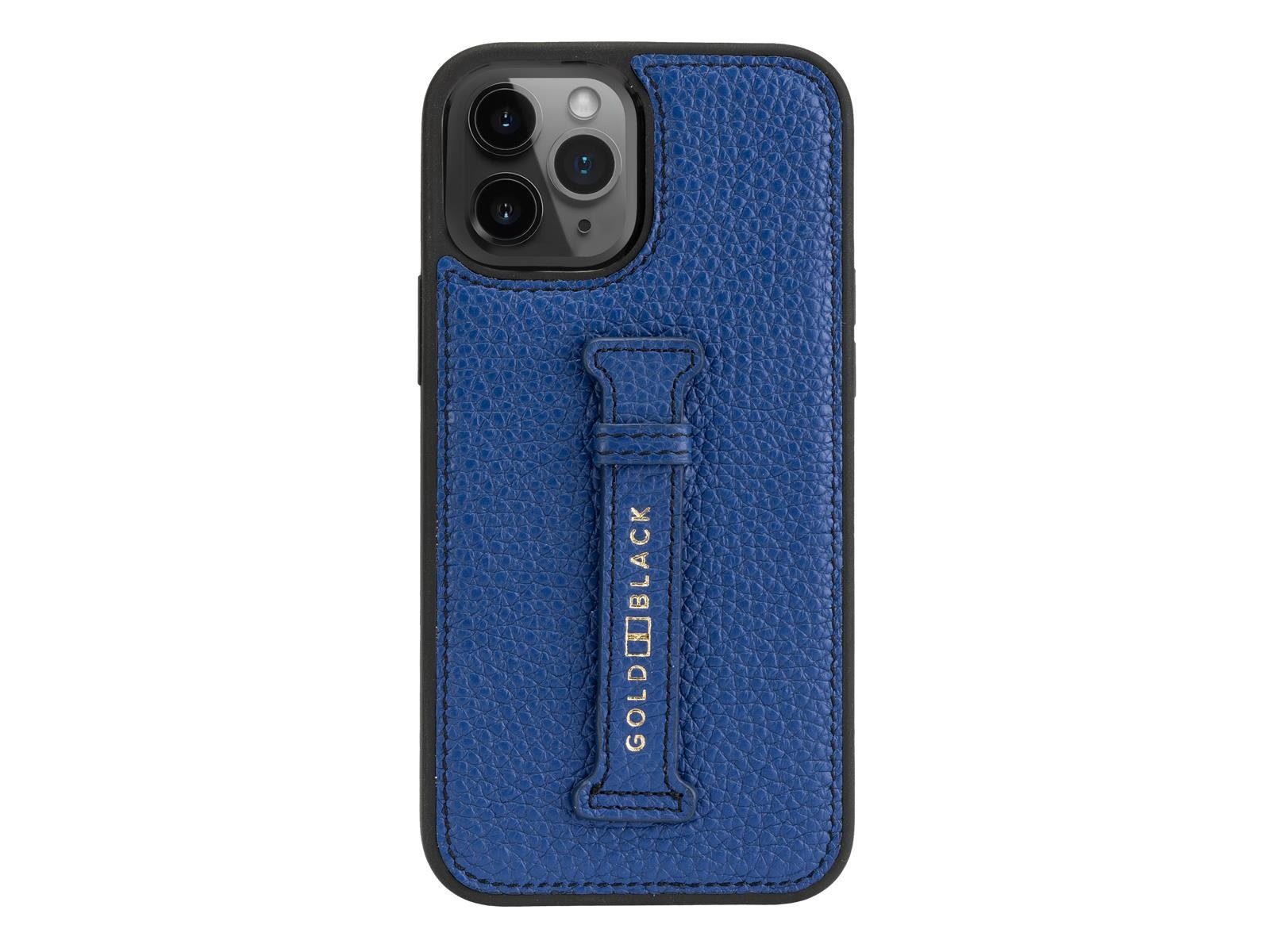 Handyhülle iPhone 12 Pro Max Lederhülle mit Fingerschlaufe 17 cm (6,7 Zoll)