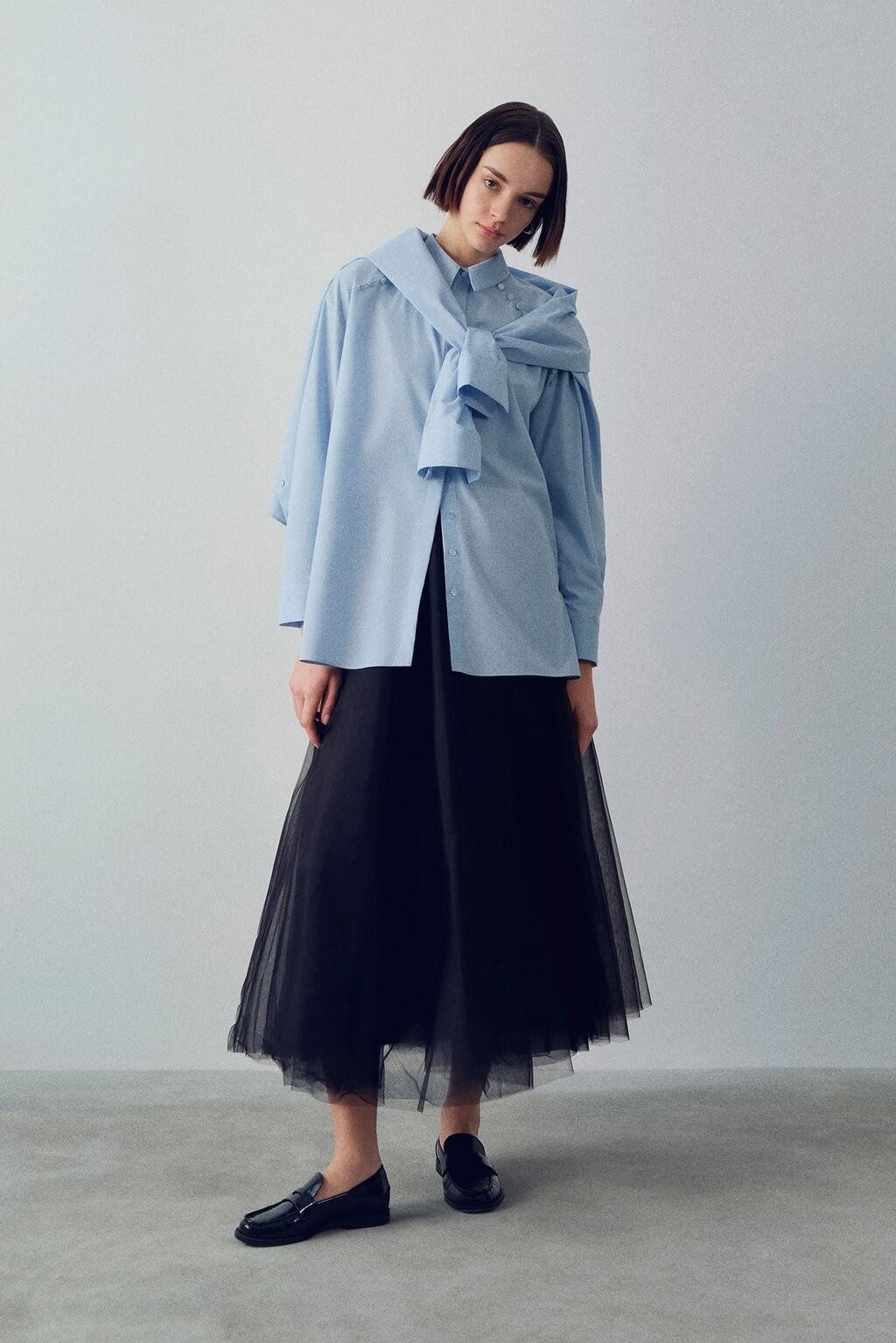 touche prive Zipfelrock VOLLSTÄNDIGER TÜLLROCK