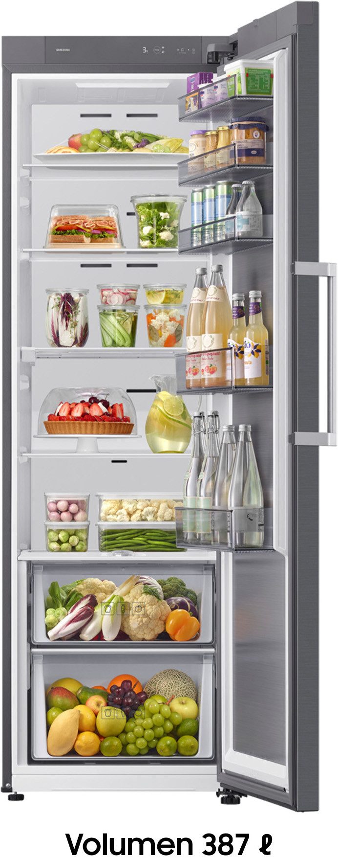 Samsung Kühlschrank RR70H39FDTEF, 185,8 cm hoch, 59,5 cm breit