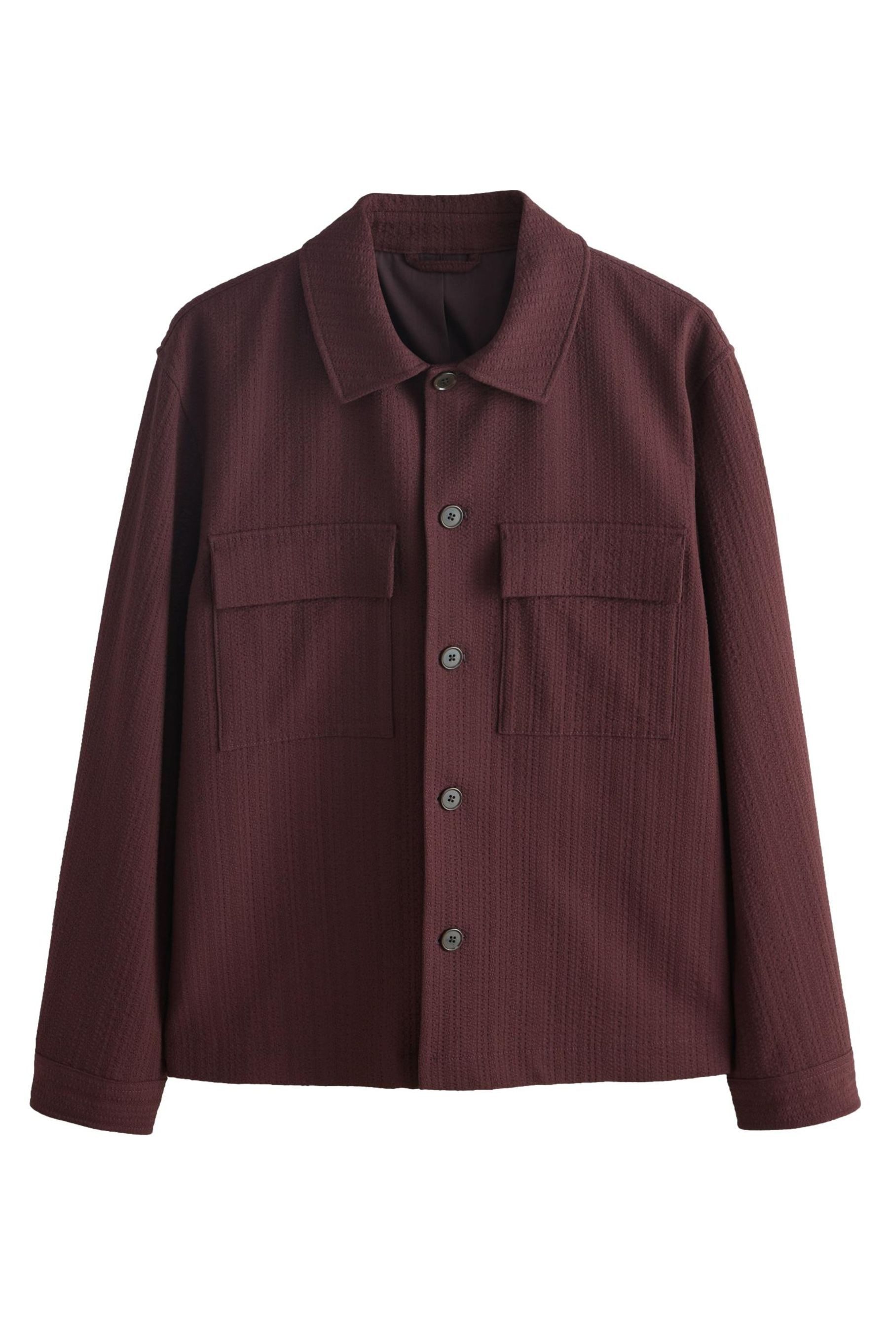 Next Hemdjacke Strukturierte, elegante Hemdjacke mit zwei Taschen (1-St)