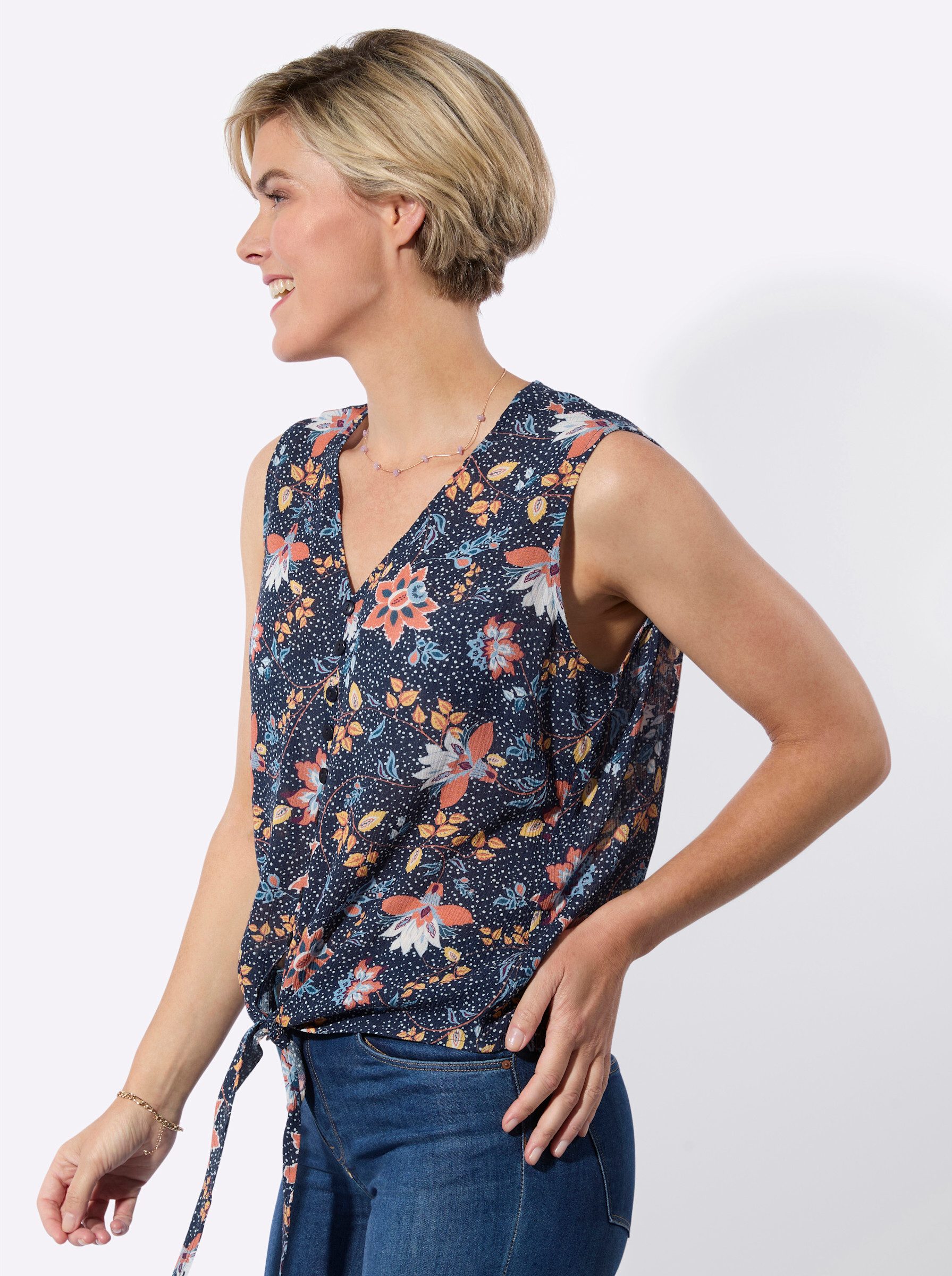 Witt Blusentop Blusentop Ärmellos