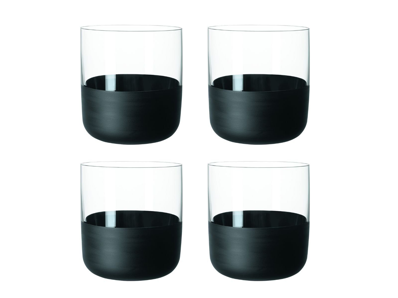 Villeroy & Boch Cocktailglas Manufacture Rock Shot/Schnapsglas Set 4tlg., Kristallglas