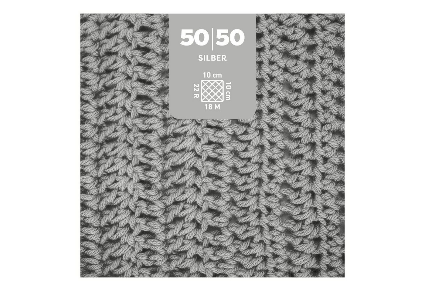 Thumbnail - myboshi 50/50 Wolle, Merinowolle Häkelwolle, 110 m (1-St., 50/50 Wolle Original), Uni