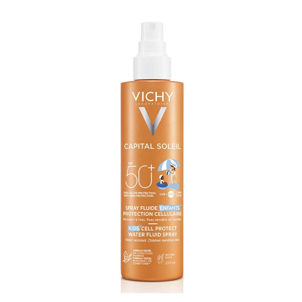 Vichy Sonnenschutzcreme Capital Soleil Kids Cell Protect Fluid Spray SPF50+