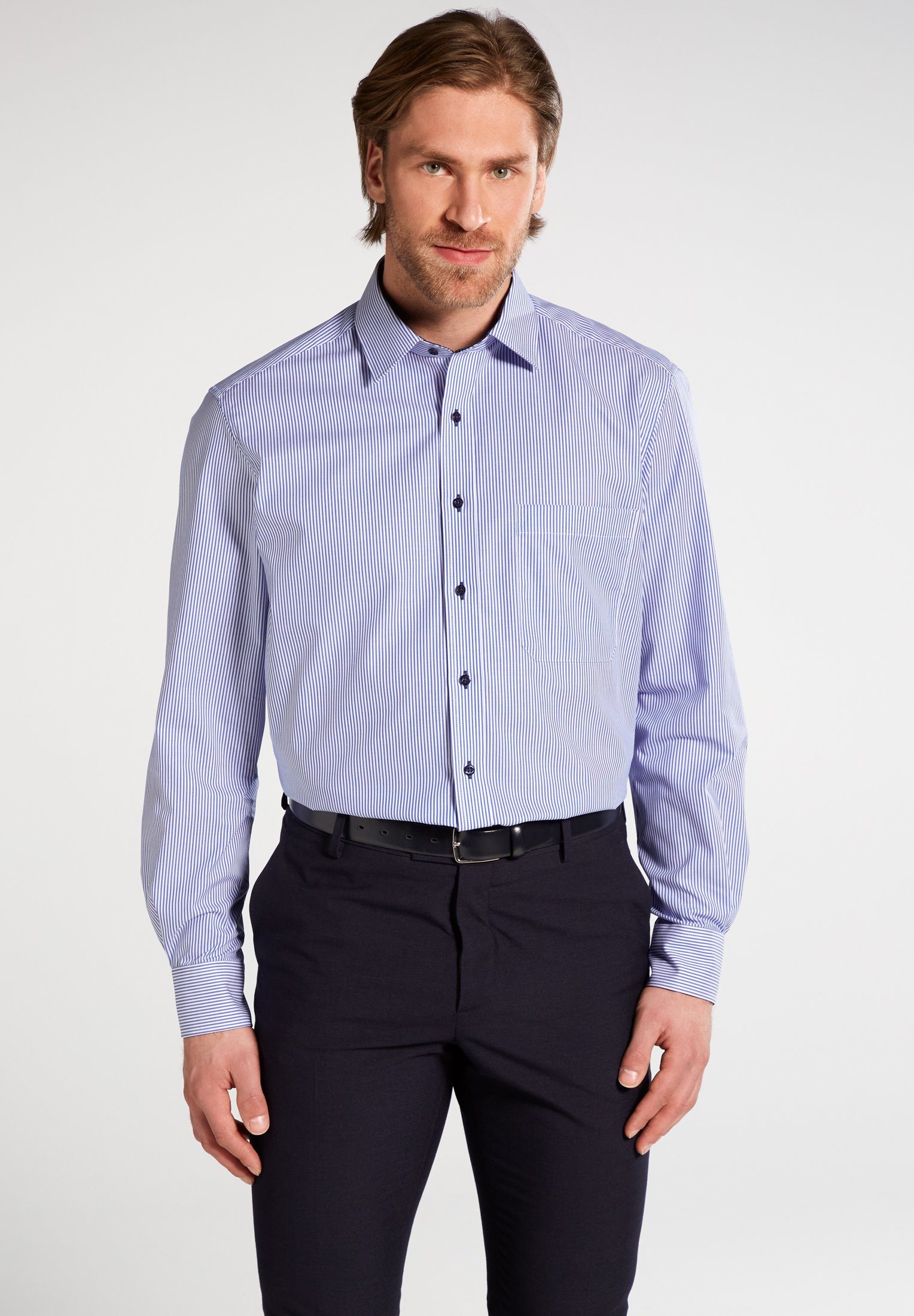 Eterna Langarmhemd COMFORT FIT NON IRON günstig online kaufen