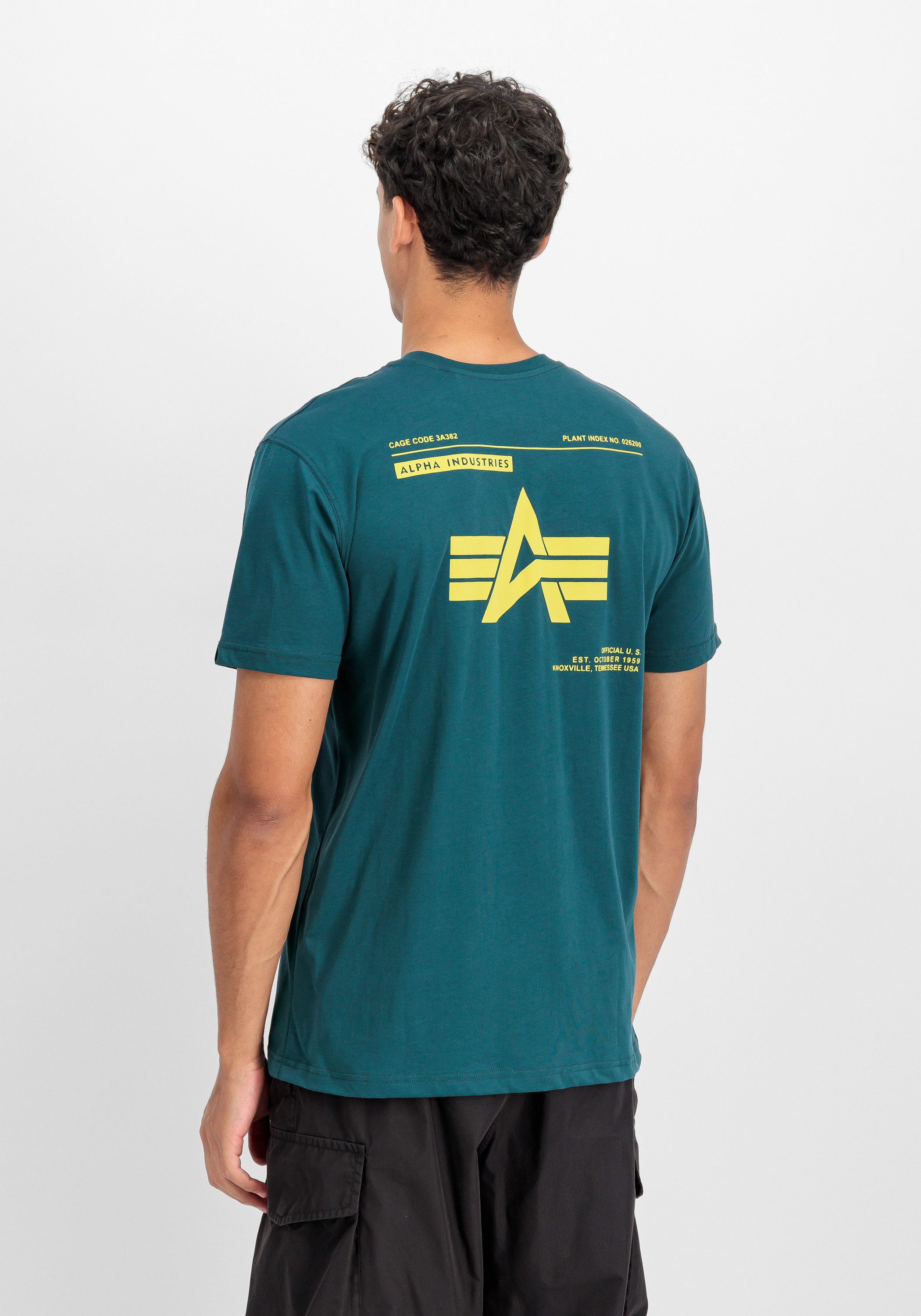 Alpha Industries T-Shirt Label Backprint T-Shirt günstig online kaufen