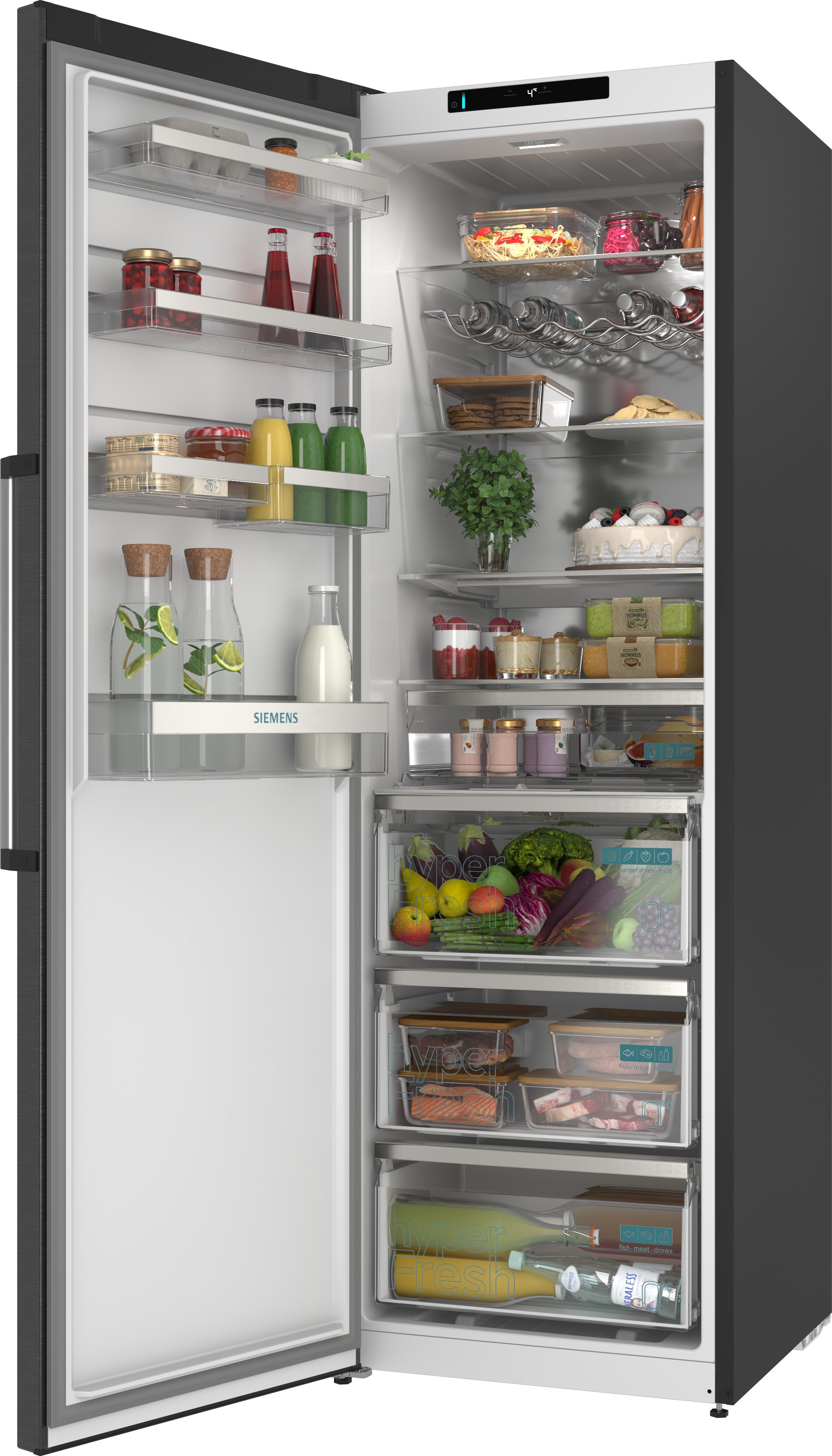 SIEMENS Kühlschrank iQ500 KS36NAXCG, 186,2 cm hoch, 59,5 cm breit