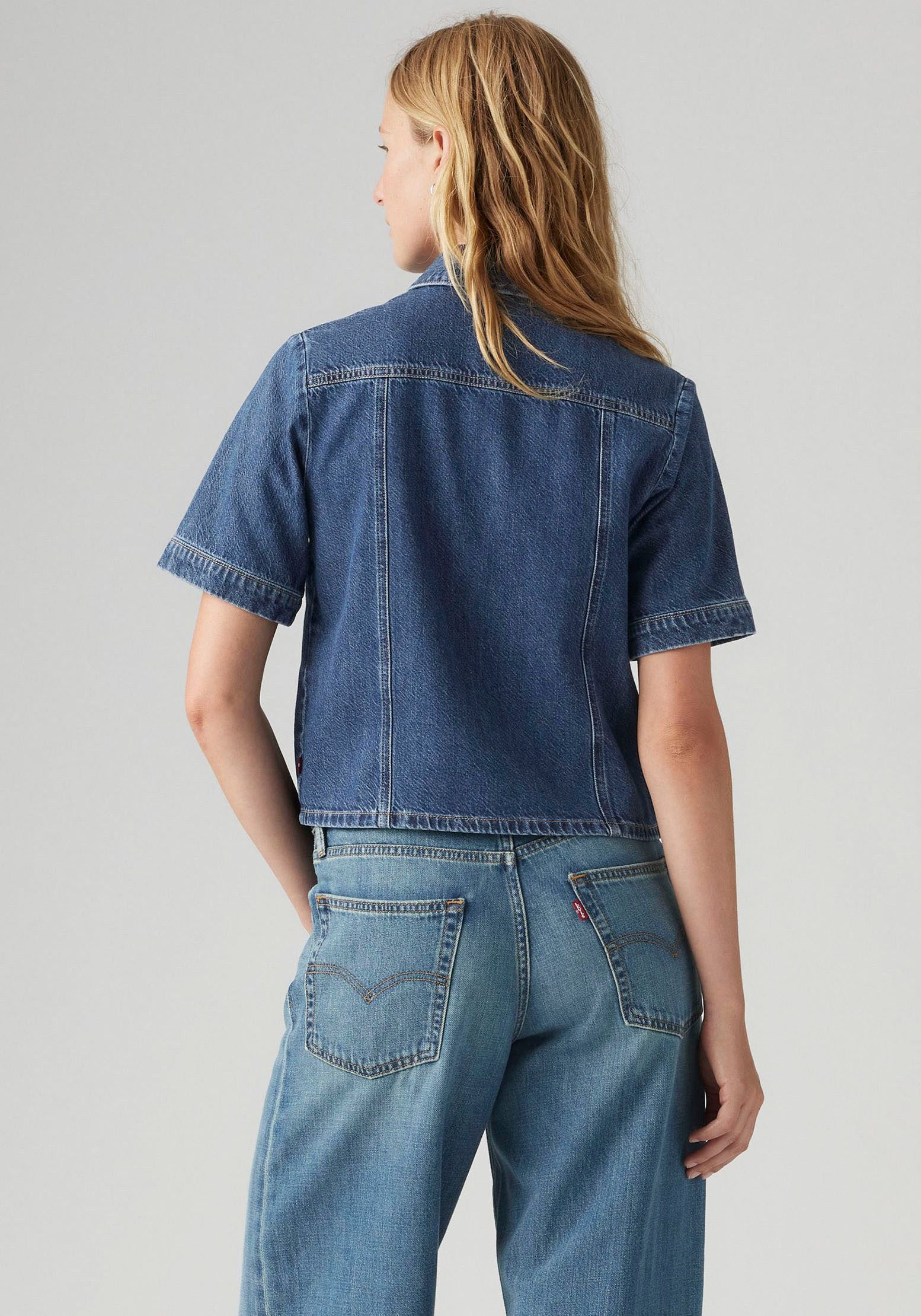 Levi's® Jeansbluse RINOA kurz, mit Druckknöpfen günstig online kaufen