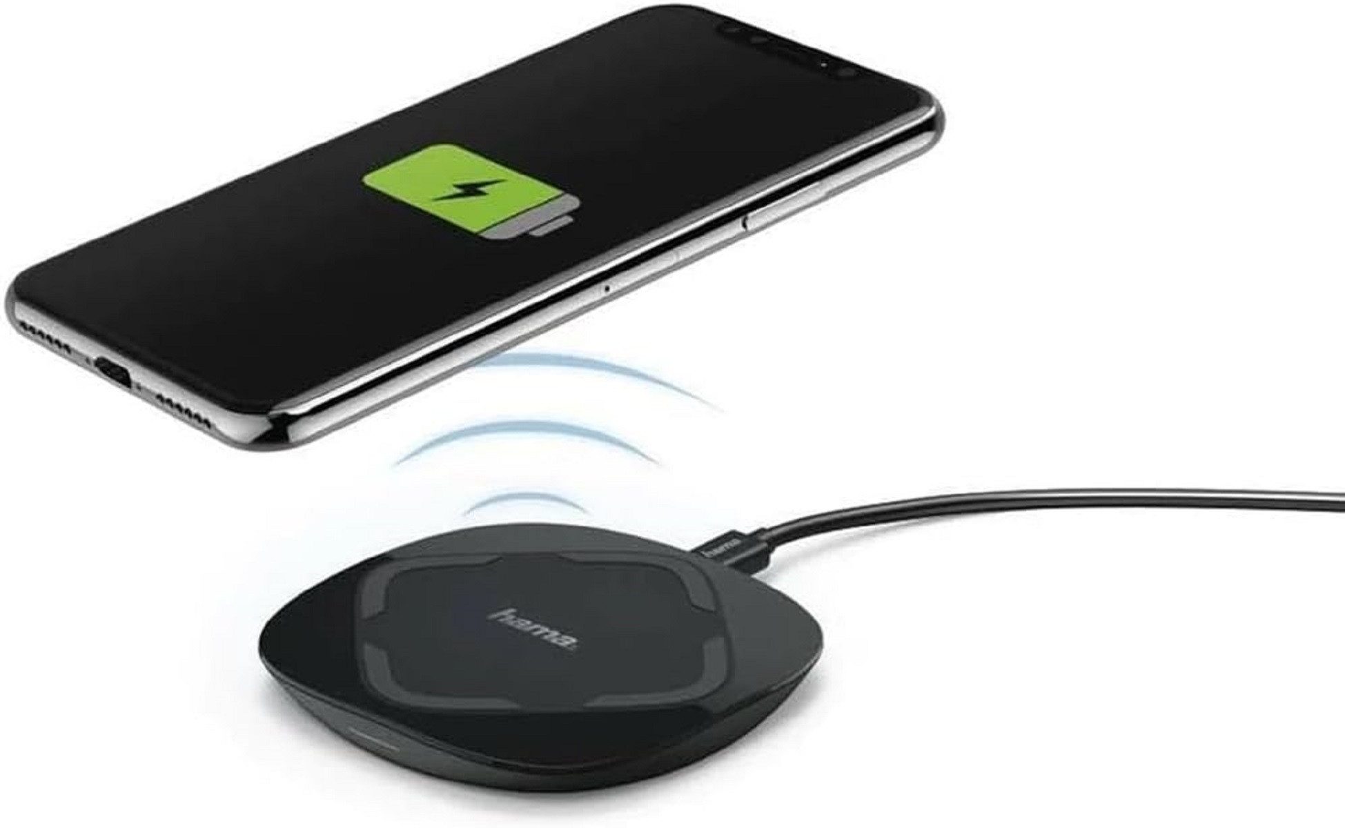 Hama Kabelloses Ladegerät - Wireless Charging mit 10W in Schwarz Wireless Charger