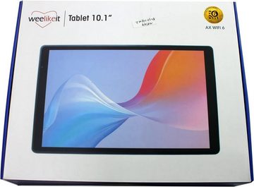 weelikeit Tablet (10,1", Android 11, Touchscreen Akku5MP+8MP Kamera Bluetooth 5.0 Type-C Metallgehäuse)