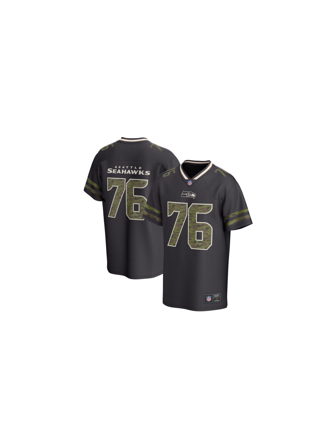 Seattle Seahawks Footballtrikot Seattle Seahawks CAMO Foundation Jersey