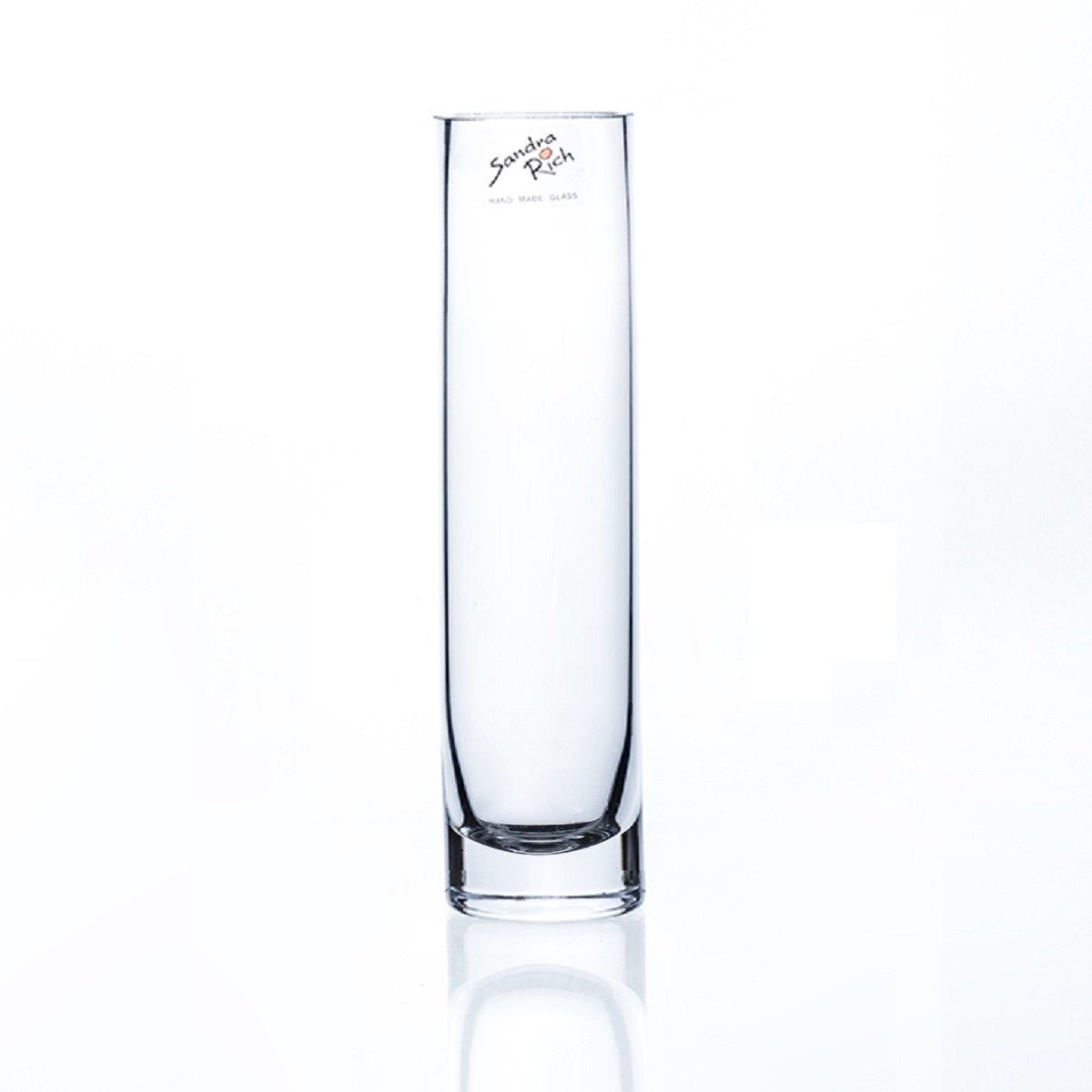 Sandra Rich Dekovase SANDRA RICH, Solifleur, schlanke Glas Vase 5 x 20cm
