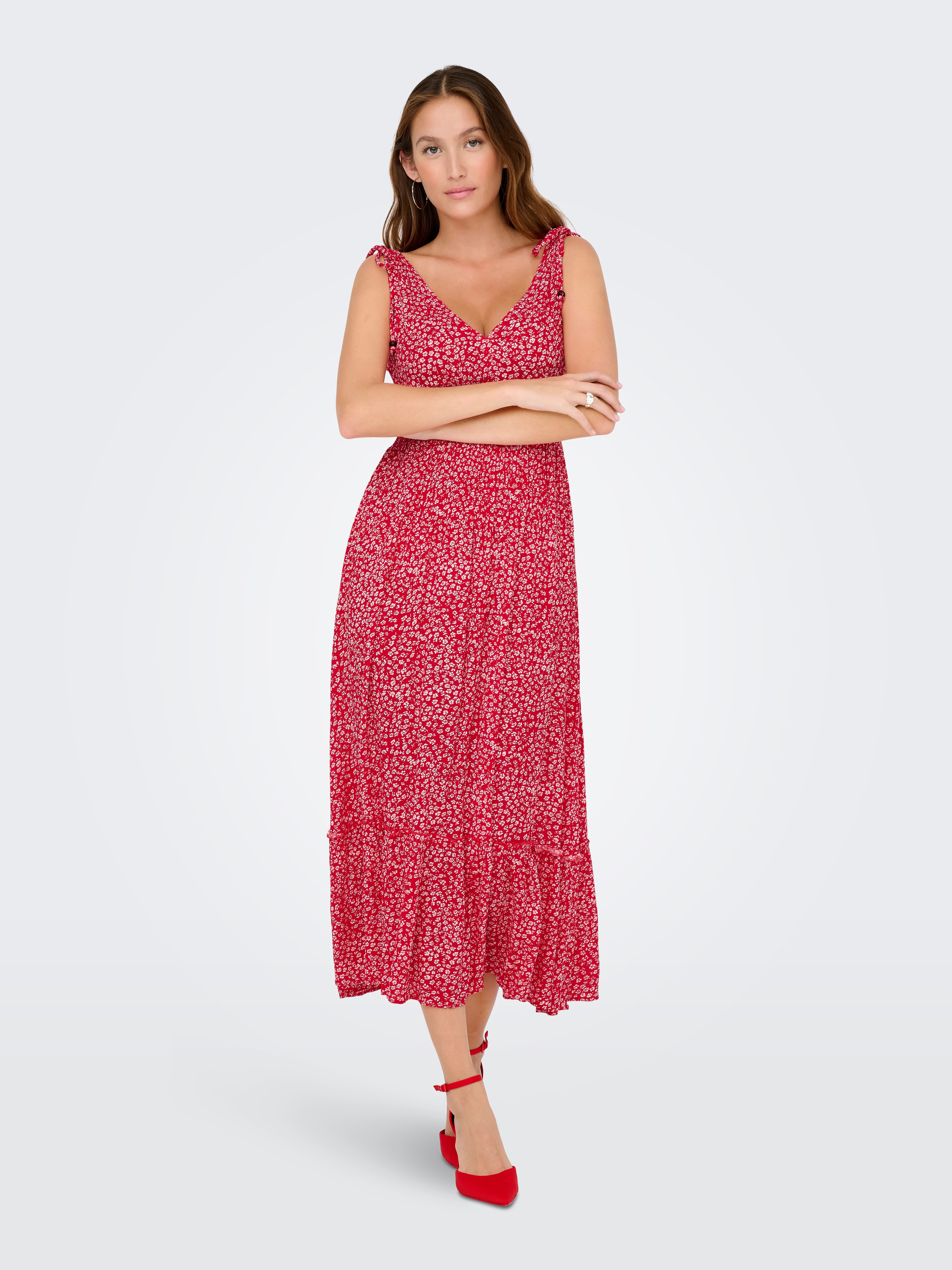 ONLY Maxikleid ONLFERNANDA LIFE S/L LONG günstig online kaufen
