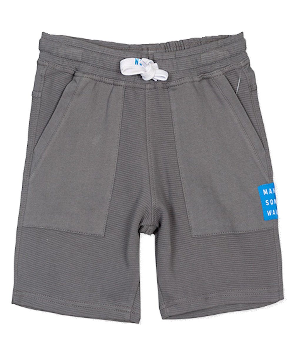 Jungen Hose humo Sweatshorts Shorts (1-tlg) Losan Bermuda gris LOSAN kurze