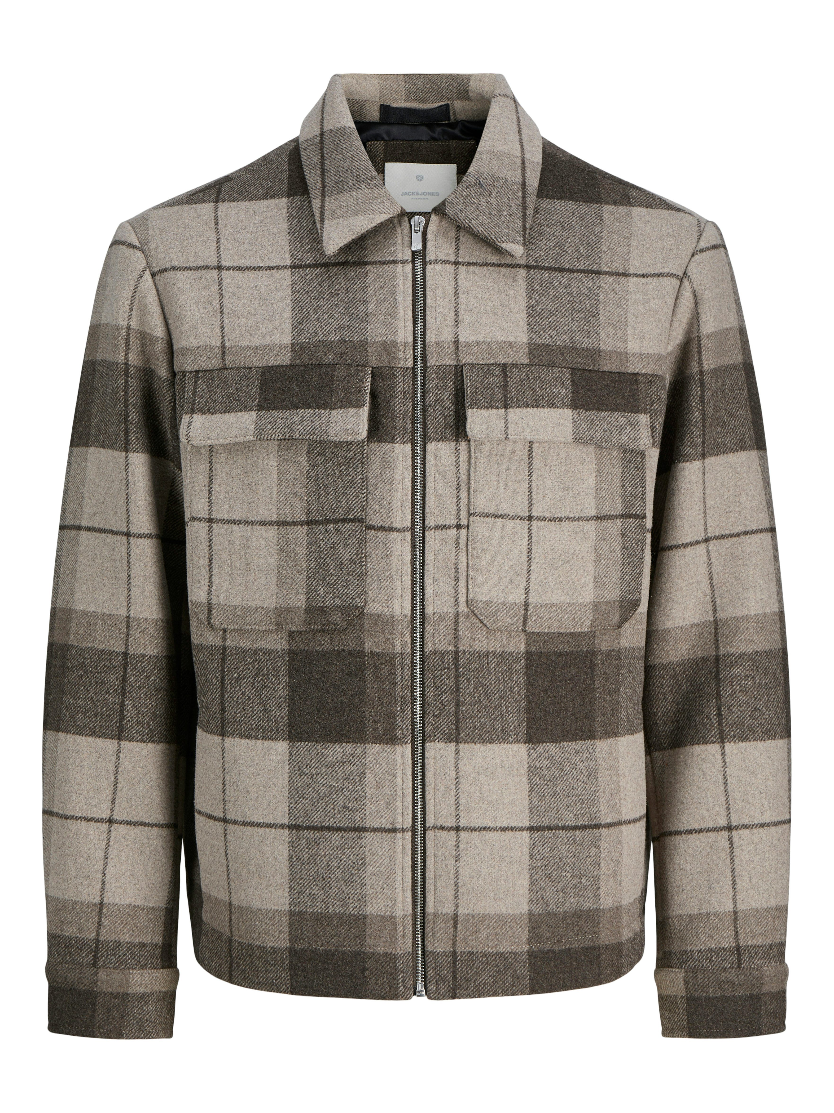 Wolljacke JPRCCRUSSEL WOOL BLEND JACKET SN